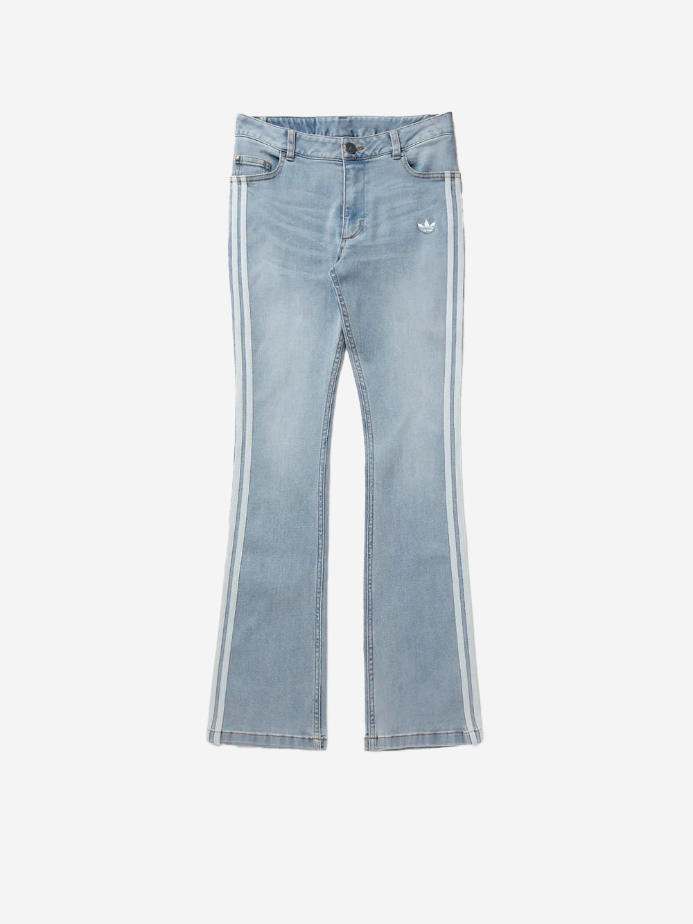 Оригінальна Teamgeist Light Blue Skinny Jeans Adidas – боковий вид - ADIDAS