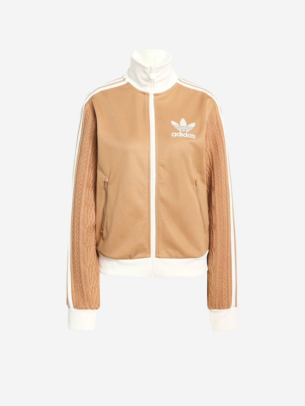 Track Jacket With Braided Knit Sleeves Adidas оригінал – Купити в Україні – боковий вид