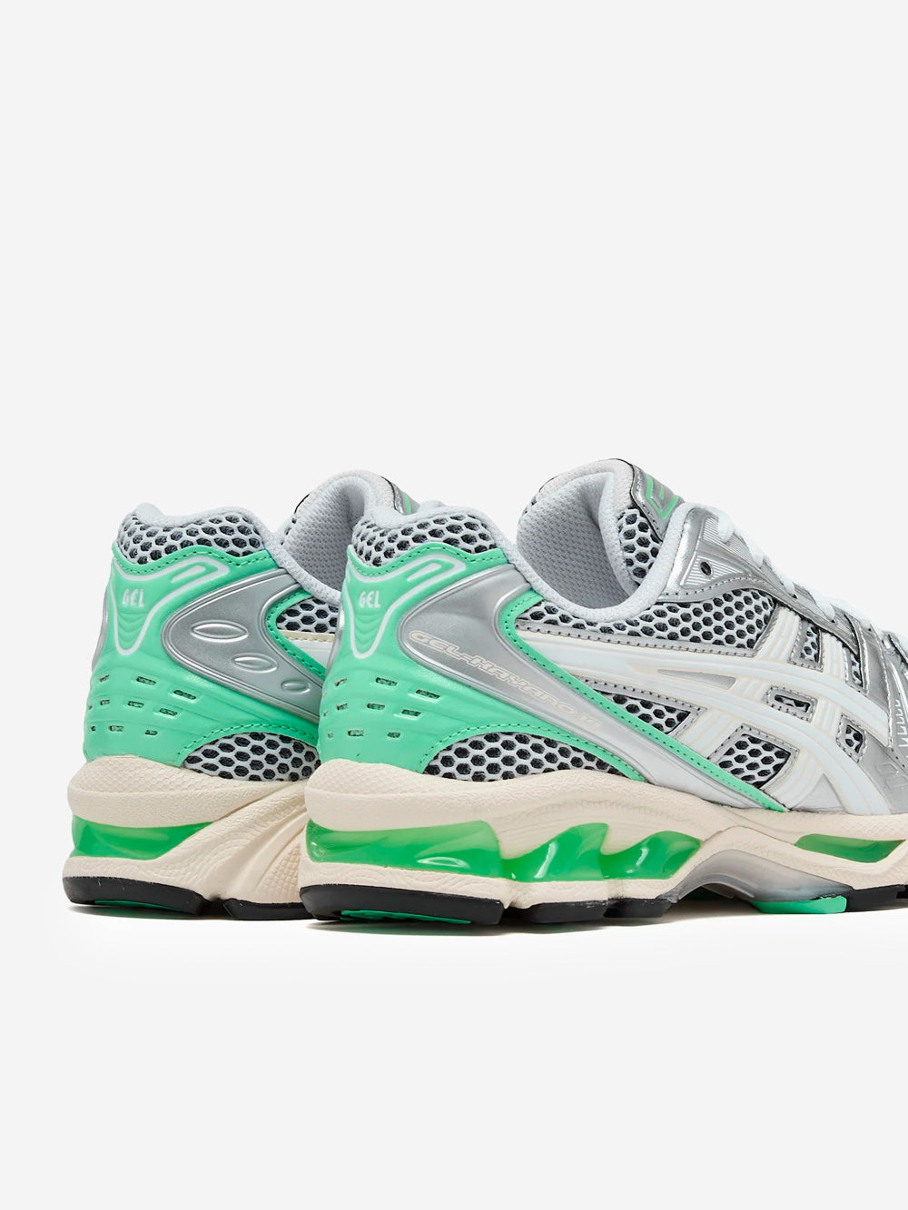 Оригінальна Gel-Kayano 14 White And Green Asics – збільшений вид
