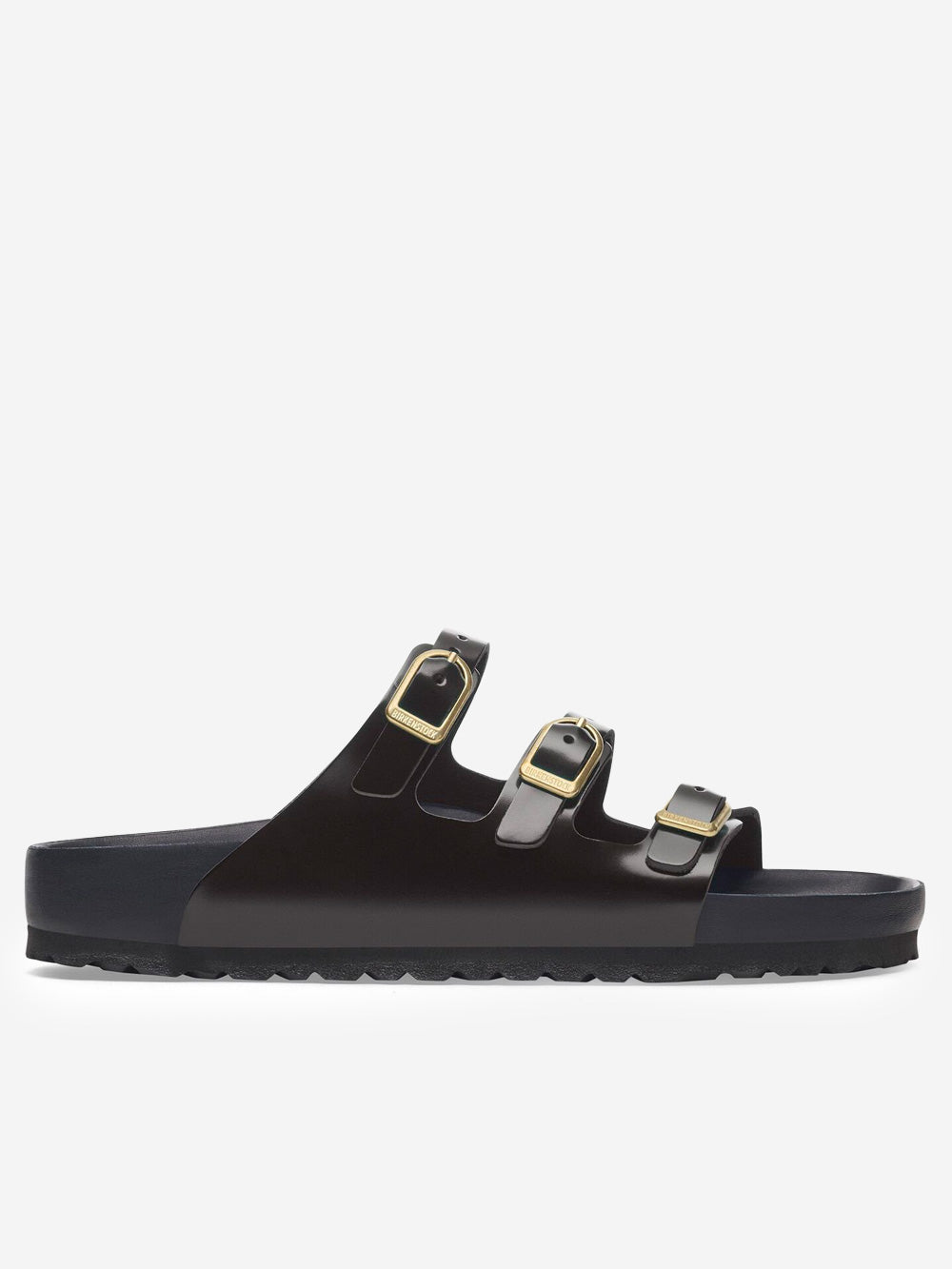 Оригінальна Florida D Buckle Exquisite Black Sandals Birkenstock – боковий вид - BIRKENSTOCK