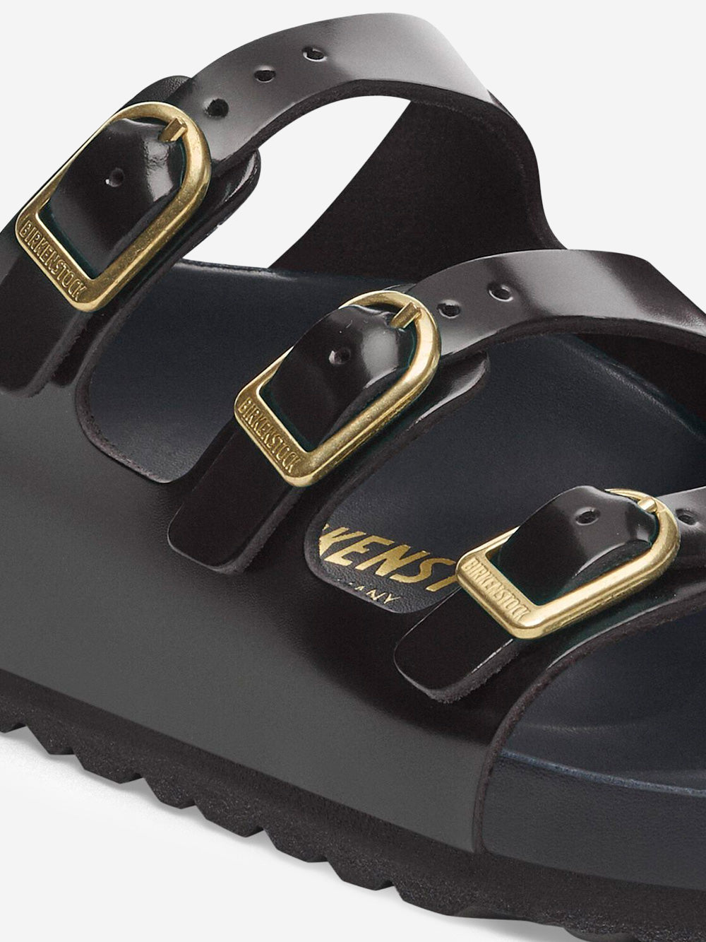 Оригінальна Florida D Buckle Exquisite Black Sandals Birkenstock – детальний вид