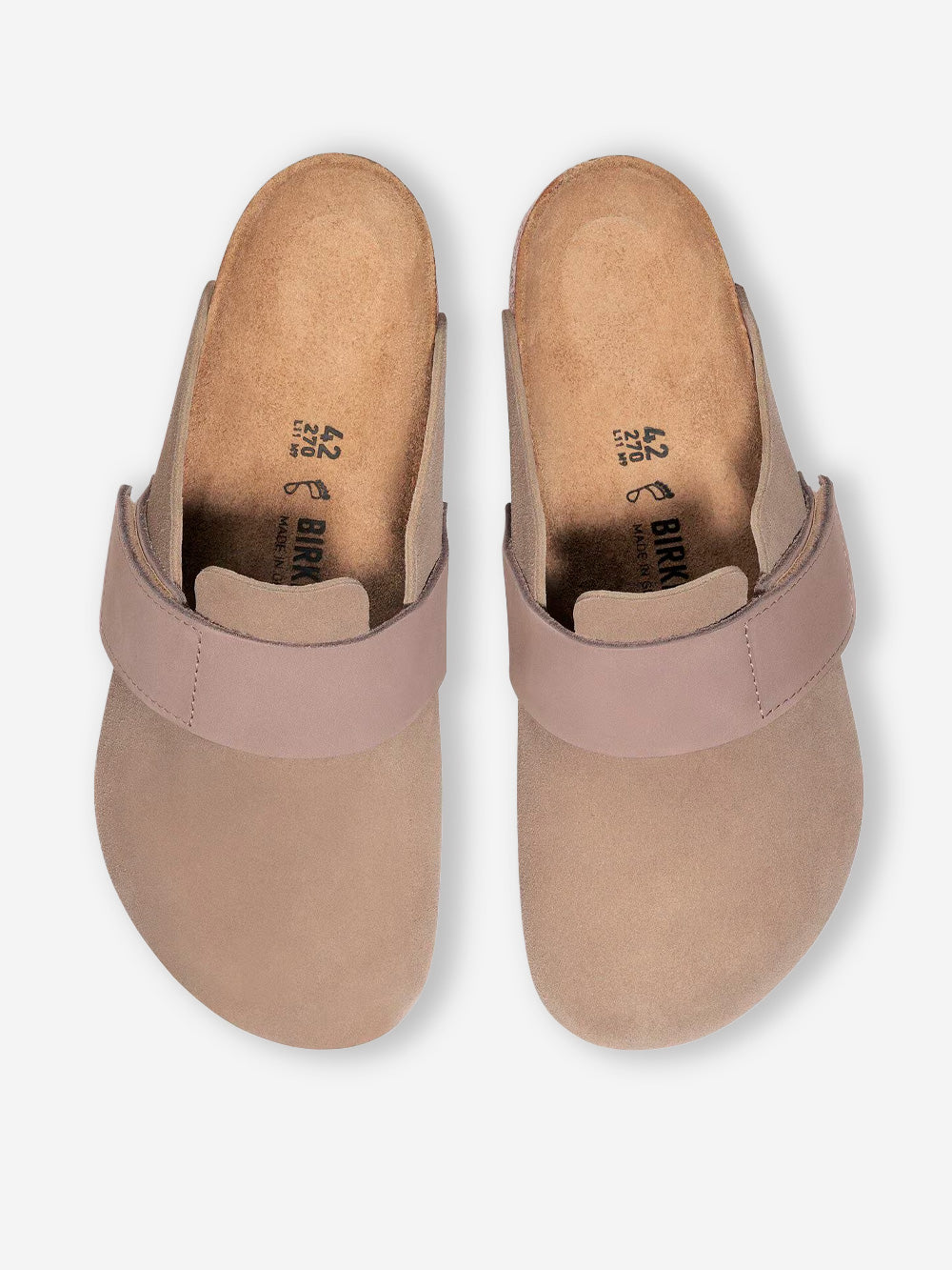 Loma Nubuck And Suede Taupe Birkenstock – Гарантія оригінальності – збільшений вид - BIRKENSTOCK