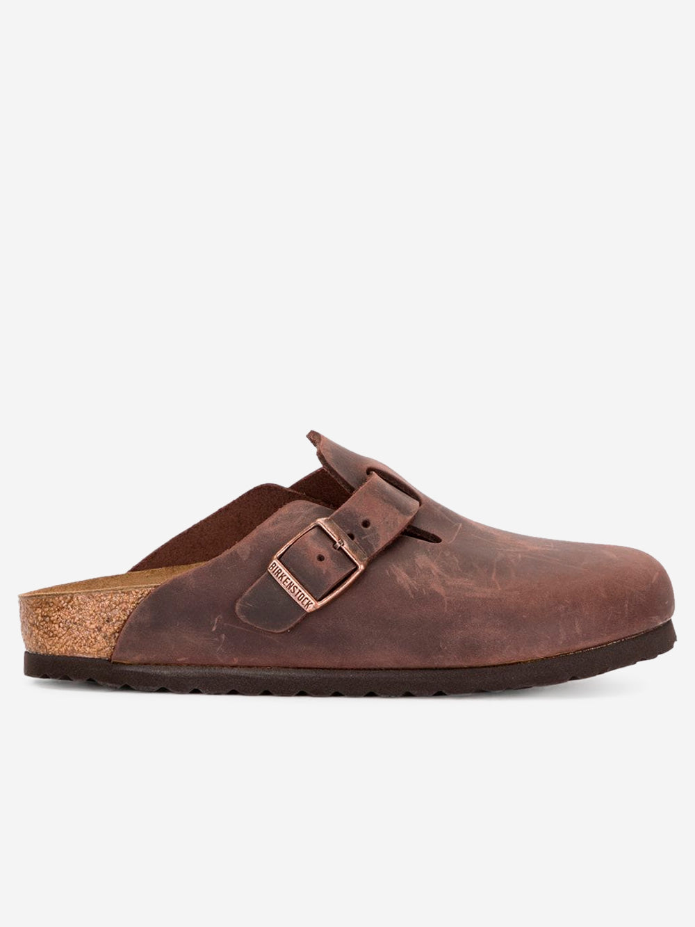 Boston Habana Oiled Leather Birkenstock оригінал – Купити в Україні – боковий вид - BIRKENSTOCK