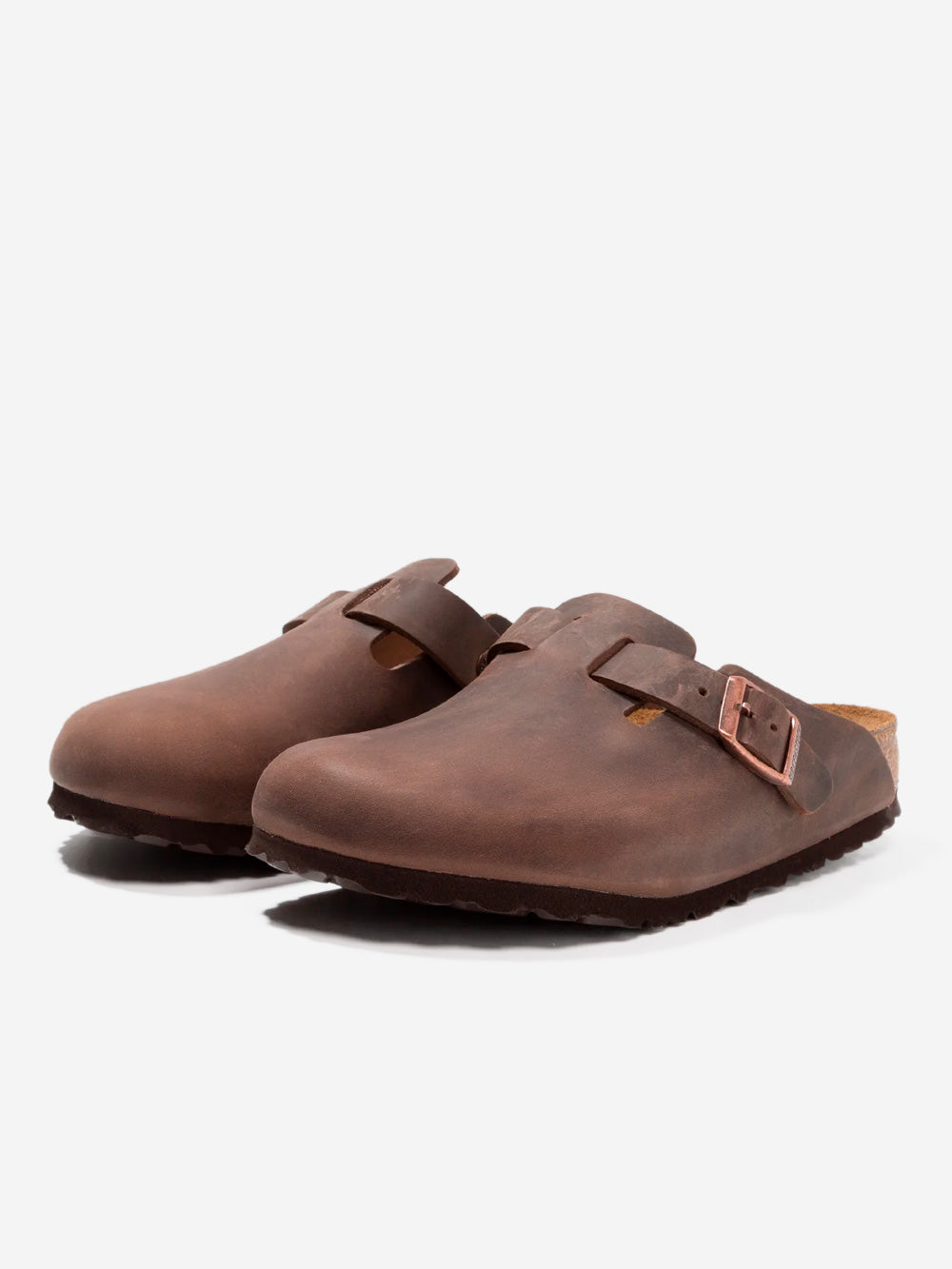 Boston Habana Oiled Leather Birkenstock оригінал – Купити в Україні – вид ззаду