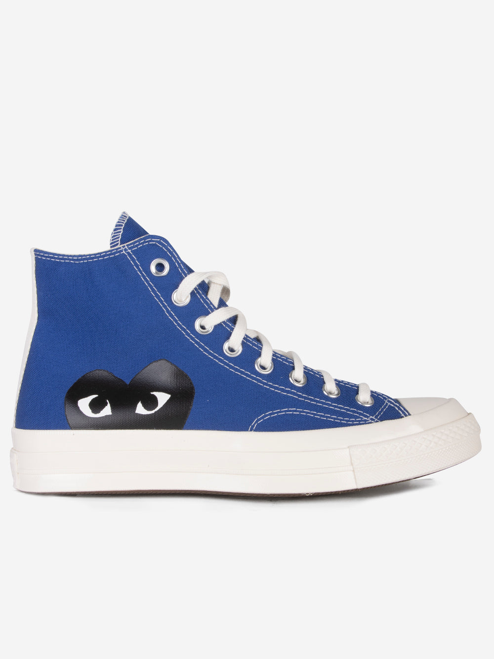 Chuck 70 Hi Blue With Heart X Cdg Comme des garcons оригінал – Купити в Україні – боковий вид