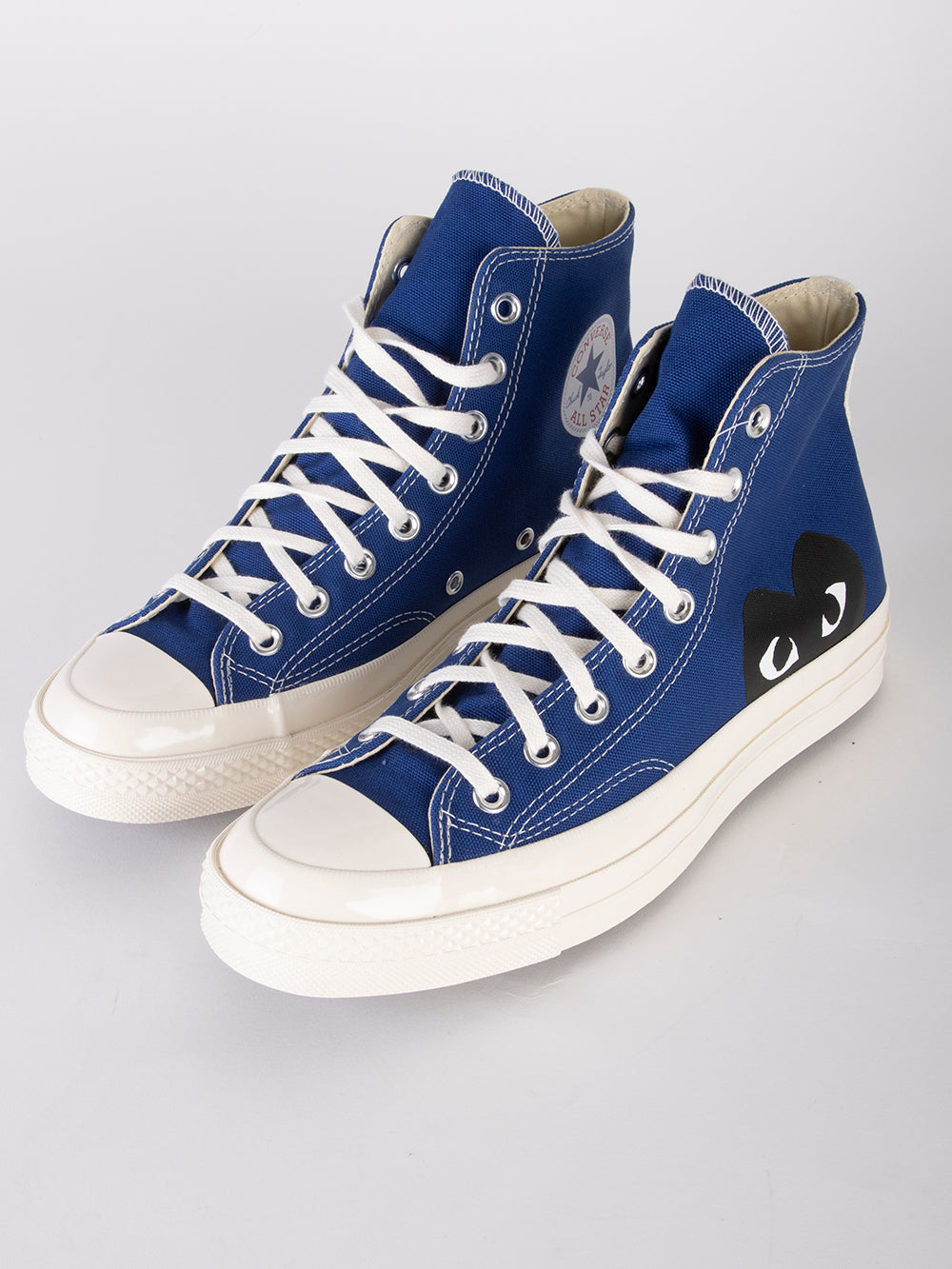 Chuck 70 Hi Blue With Heart X Cdg Comme des garcons оригінал – Купити в Україні – вид ззаду