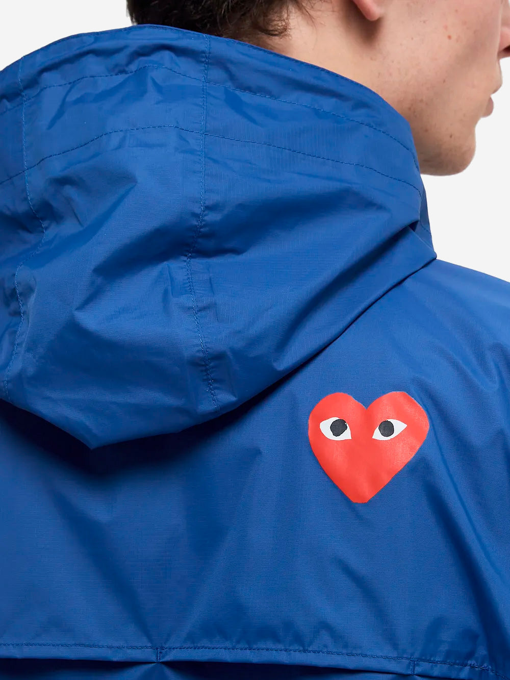 Оригінальна Blue Packable Half Zipper Jacket X K-Way Comme des garcons – детальний вид