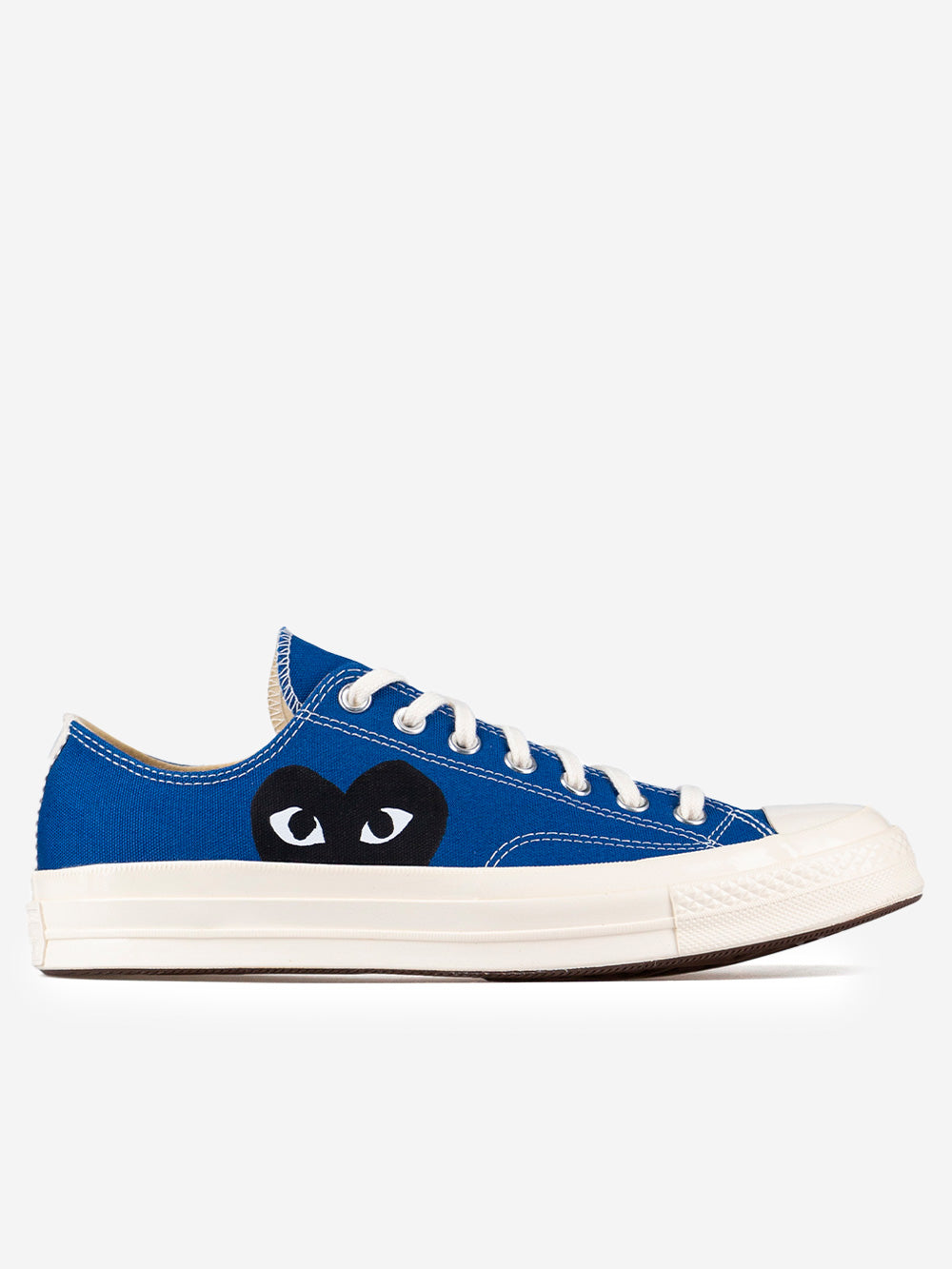 Chuck 70 Ox Blue With Big Black Heart X Cdg Comme des garcons оригінал – Купити в Україні – боковий вид