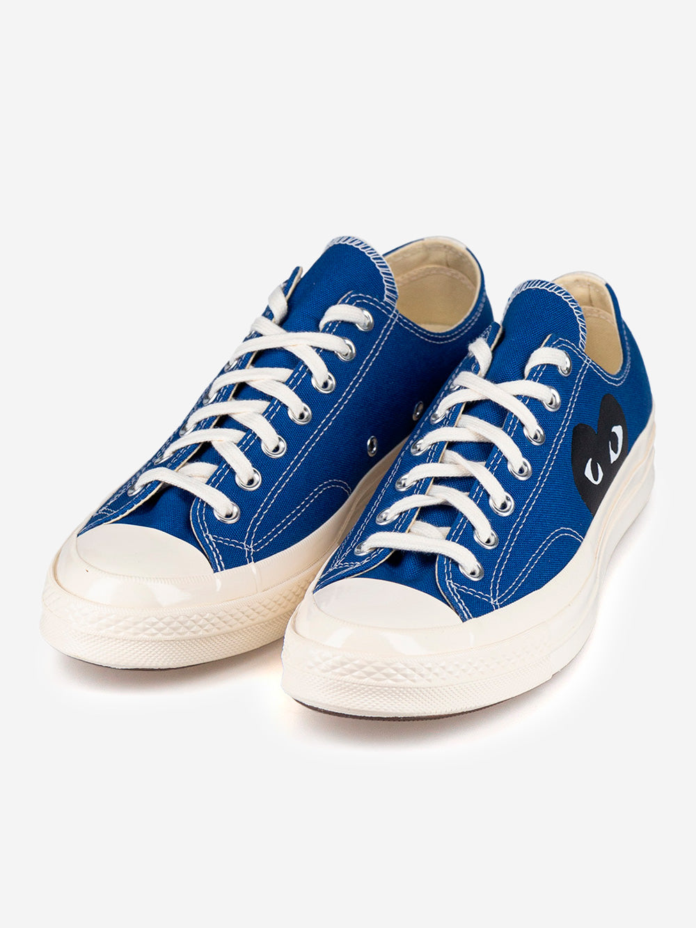 Chuck 70 Ox Blue With Big Black Heart X Cdg Comme des garcons оригінал – Купити в Україні – вид ззаду