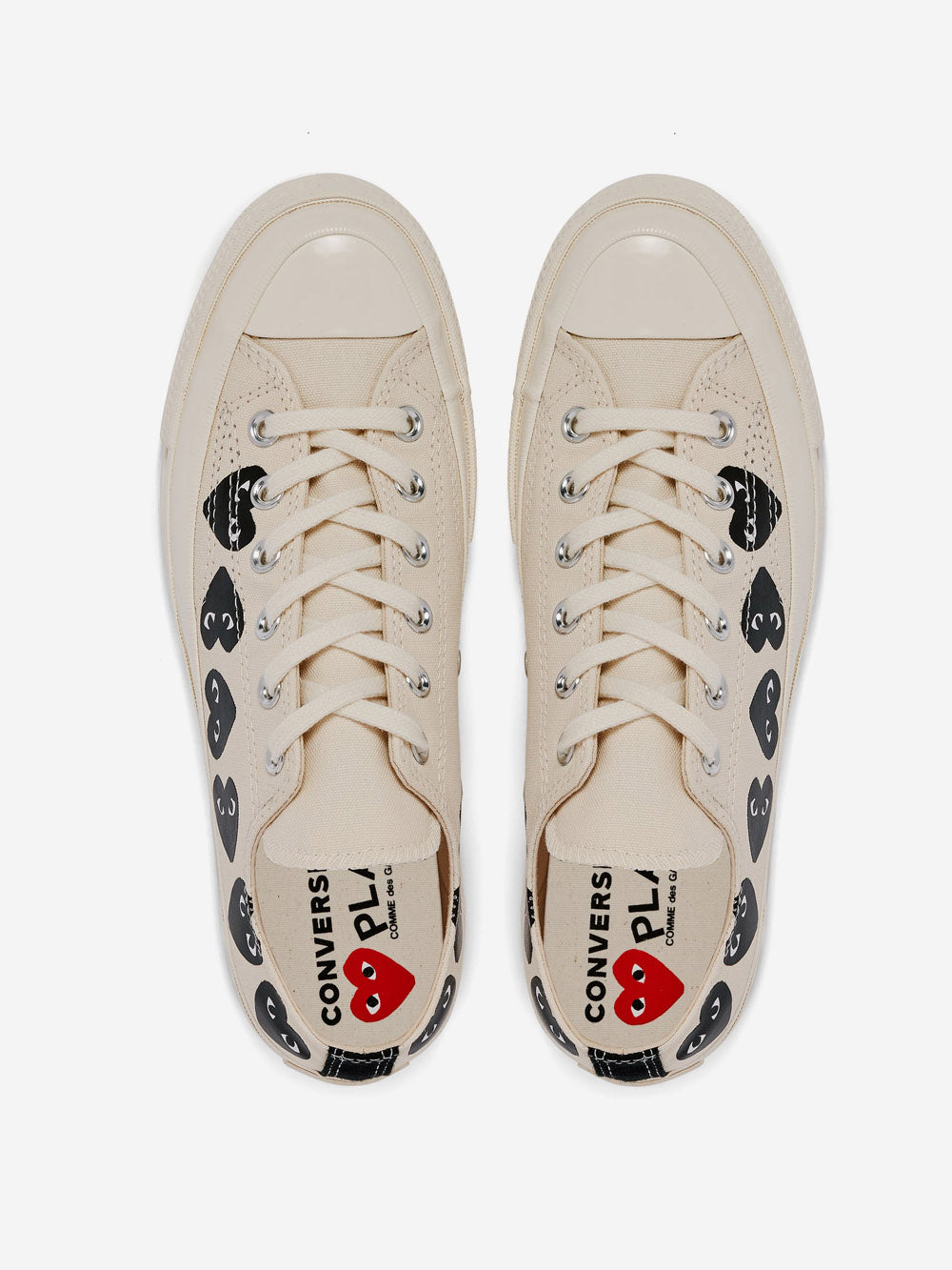Chuck 70 Ox Multi Heart White X Cdg Comme des garcons – Гарантія оригінальності – детальний вид