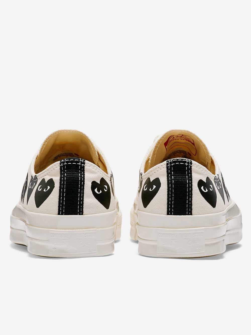 Chuck 70 Ox Multi Heart White X Cdg Comme des garcons – Гарантія оригінальності – збільшений вид