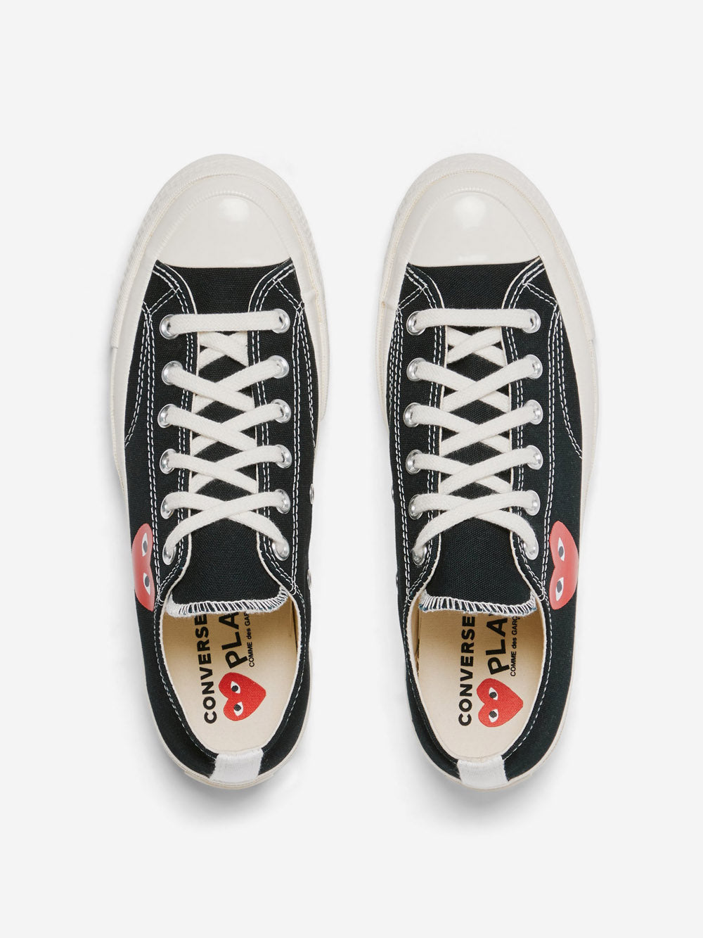 Chuck 70 Ox Black With Heart X Cdg Comme des garcons оригінал – Купити в Україні – детальний вид