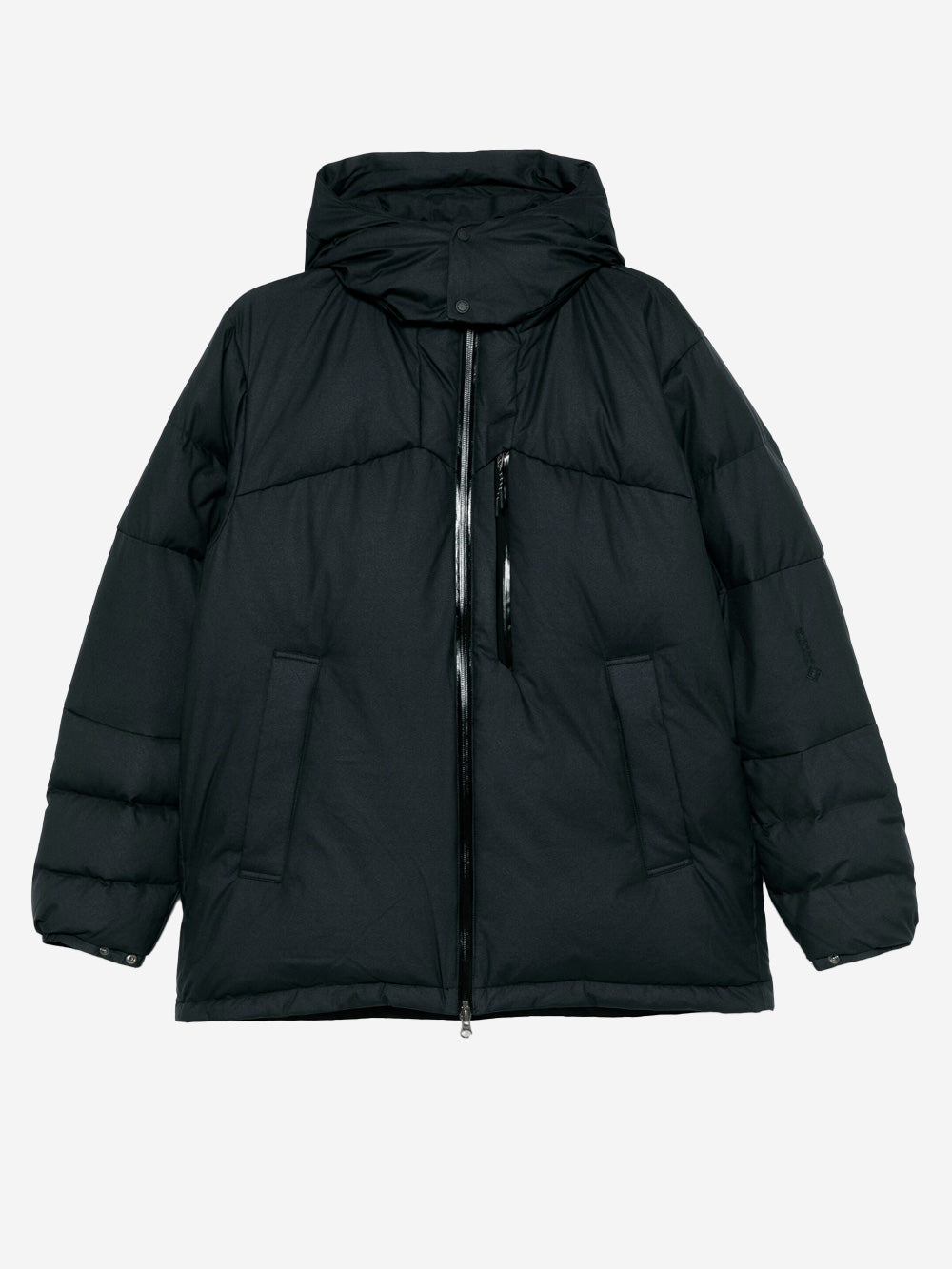 Оригінальна Goretex Windstopper Down Padded Jacket Dhaulagiri Mizuno – боковий вид