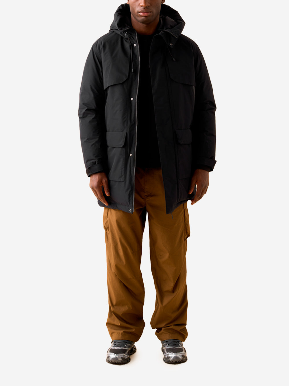 Gore Windstopper Down Padded Jacket Mizuno оригінал – Купити в Україні – вид ззаду