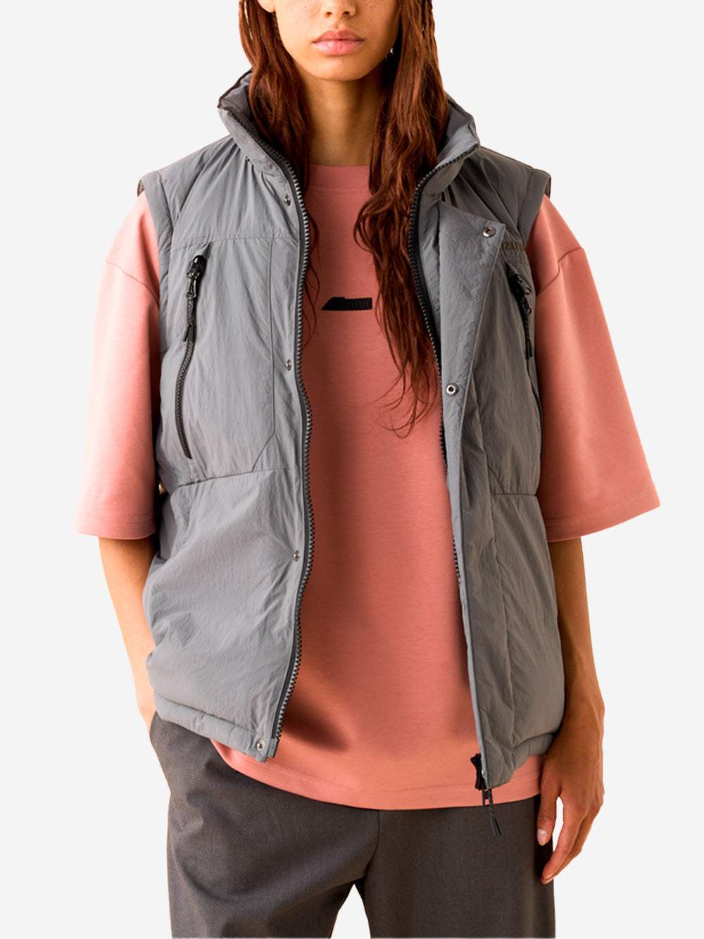 Goose Down Vest With Detachable Hood Mizuno оригінал – Купити в Україні – детальний вид