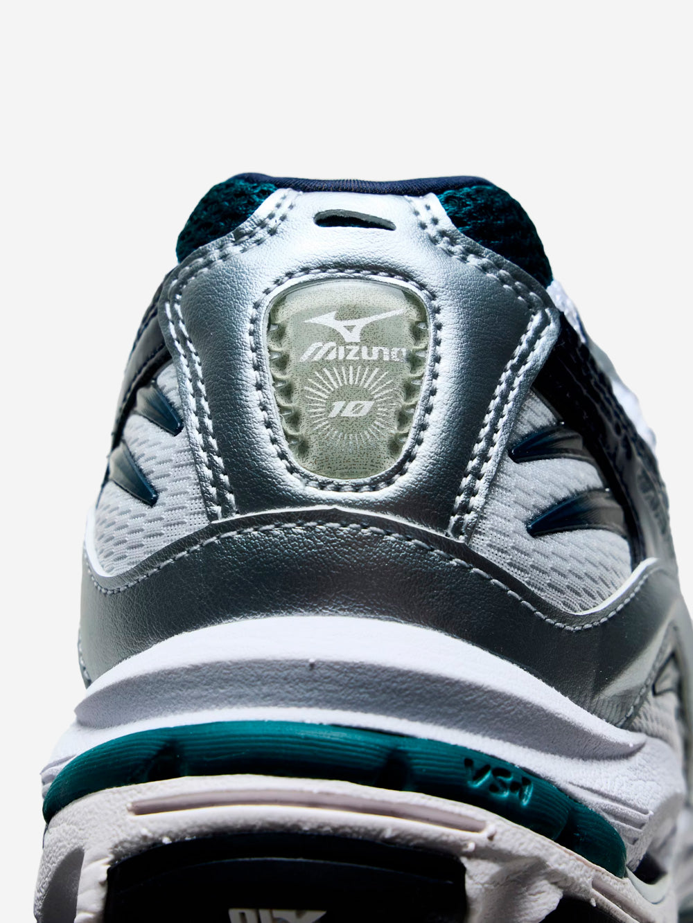 Оригінальна Wave Rider 10 bianche e blu MIZUNO – детальний вид