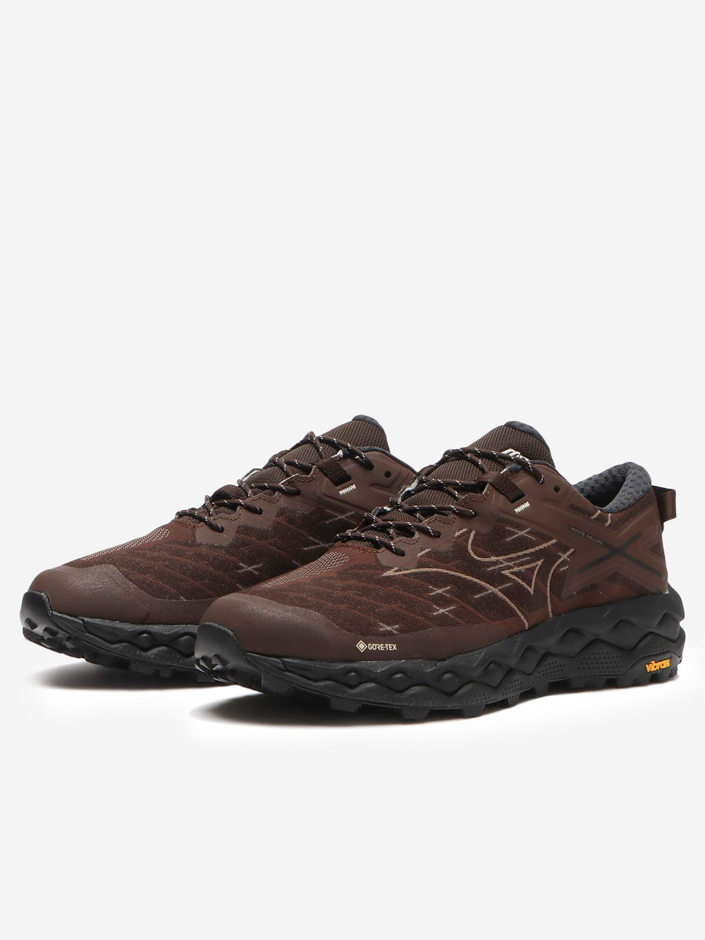 Wave Mujin Ls Gtx Brown Mizuno – Гарантія оригінальності – вид ззаду