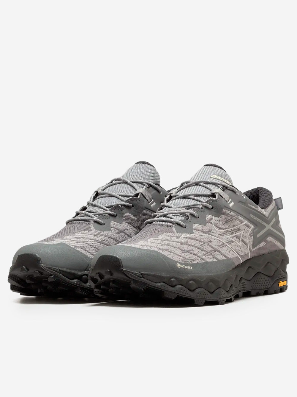 Оригінальна Wave Mujin Ls Gtx Gray Mizuno – вид ззаду