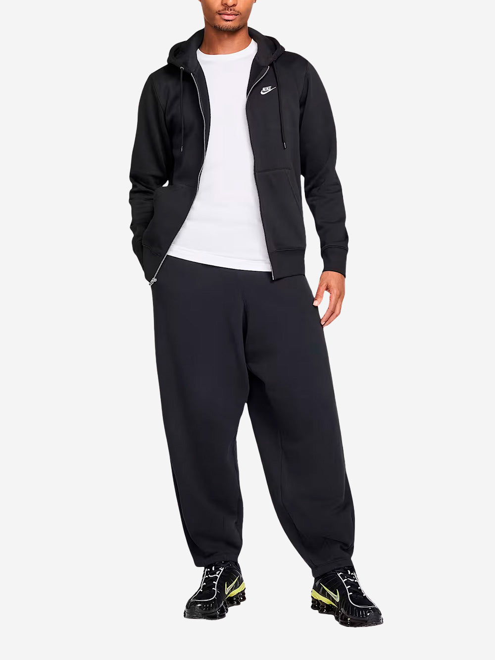 Оригінальна Fleece Full-Length Zipper Hoodie Nike – вид ззаду - NIKE