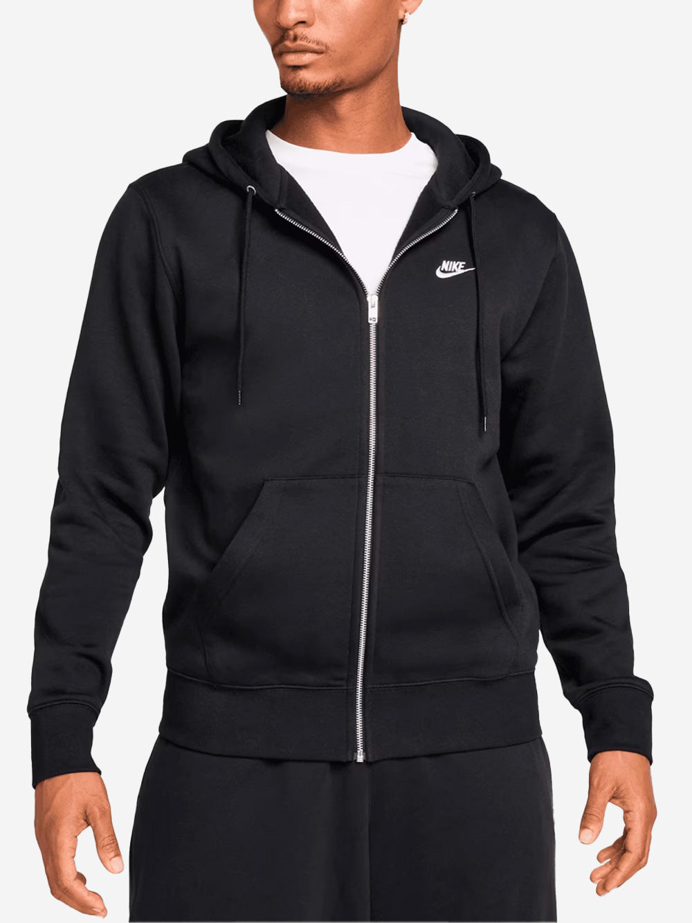 Оригінальна Fleece Full-Length Zipper Hoodie Nike – детальний вид - NIKE