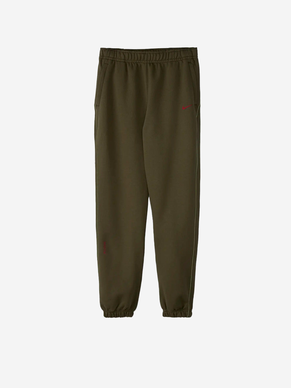 Nocta Green Fleece Sweatpants X Drake Nike оригінал – Купити в Україні – боковий вид