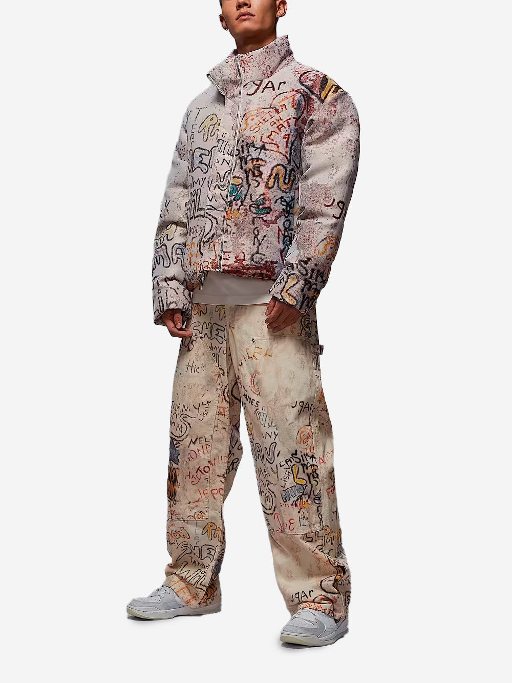 Down Jacket With Mj Poster Graphic Nike оригінал – Купити в Україні – вид ззаду