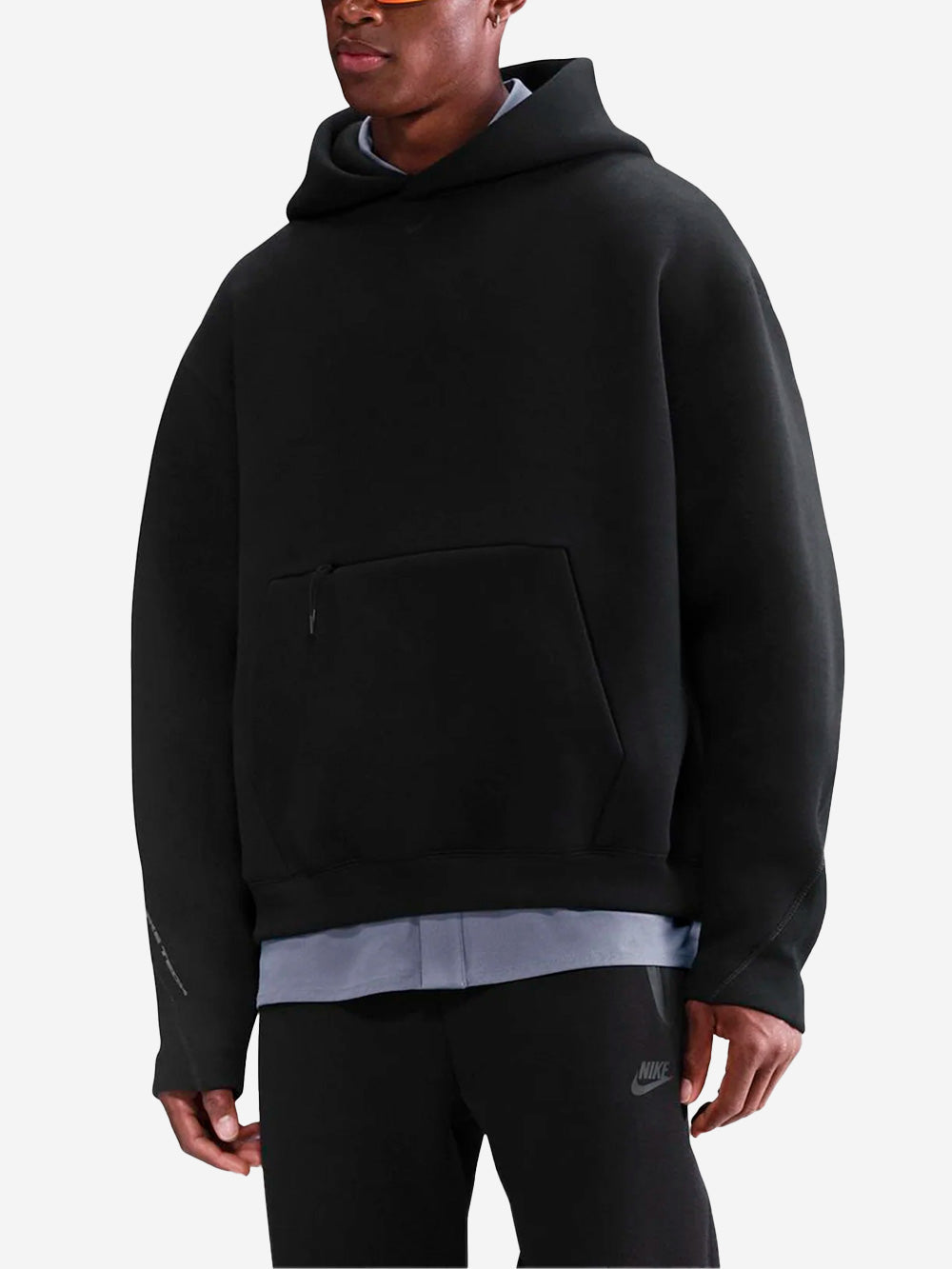 Oversized Fleece Hoodie With Swoosh Nike оригінал – Купити в Україні – детальний вид