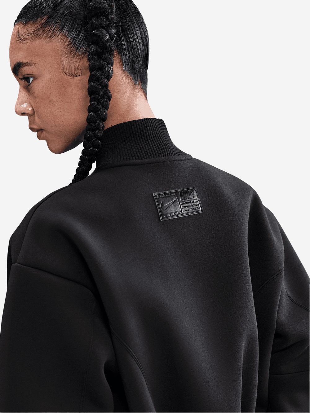 Lightweight Black Destroyer Oversized Jacket Nike – Гарантія оригінальності – збільшений вид - NIKE