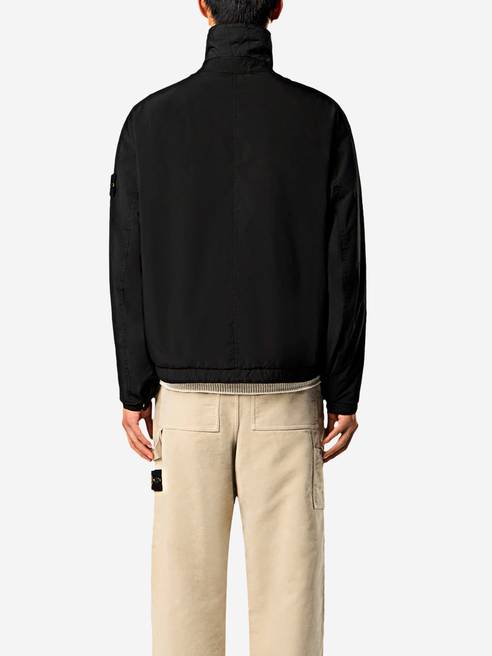 Coach Jacket With Anti-Drip And Snap Pockets Stone island оригінал – Купити в Україні – збільшений вид