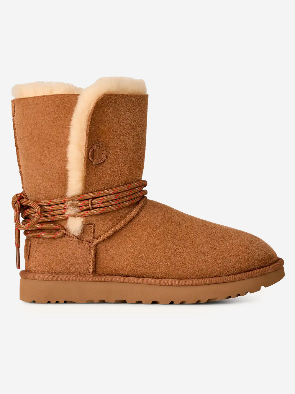 W Classic Bailey Tie Boots Ugg – Гарантія оригінальності – боковий вид