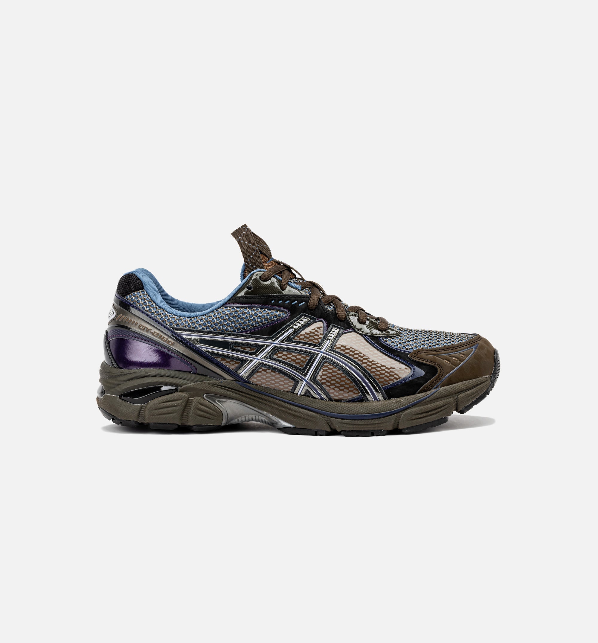 Gt 2160 Grey Brown Storm Mens Lifestyle Shoe Asics оригінал – Купити в Україні – боковий вид
