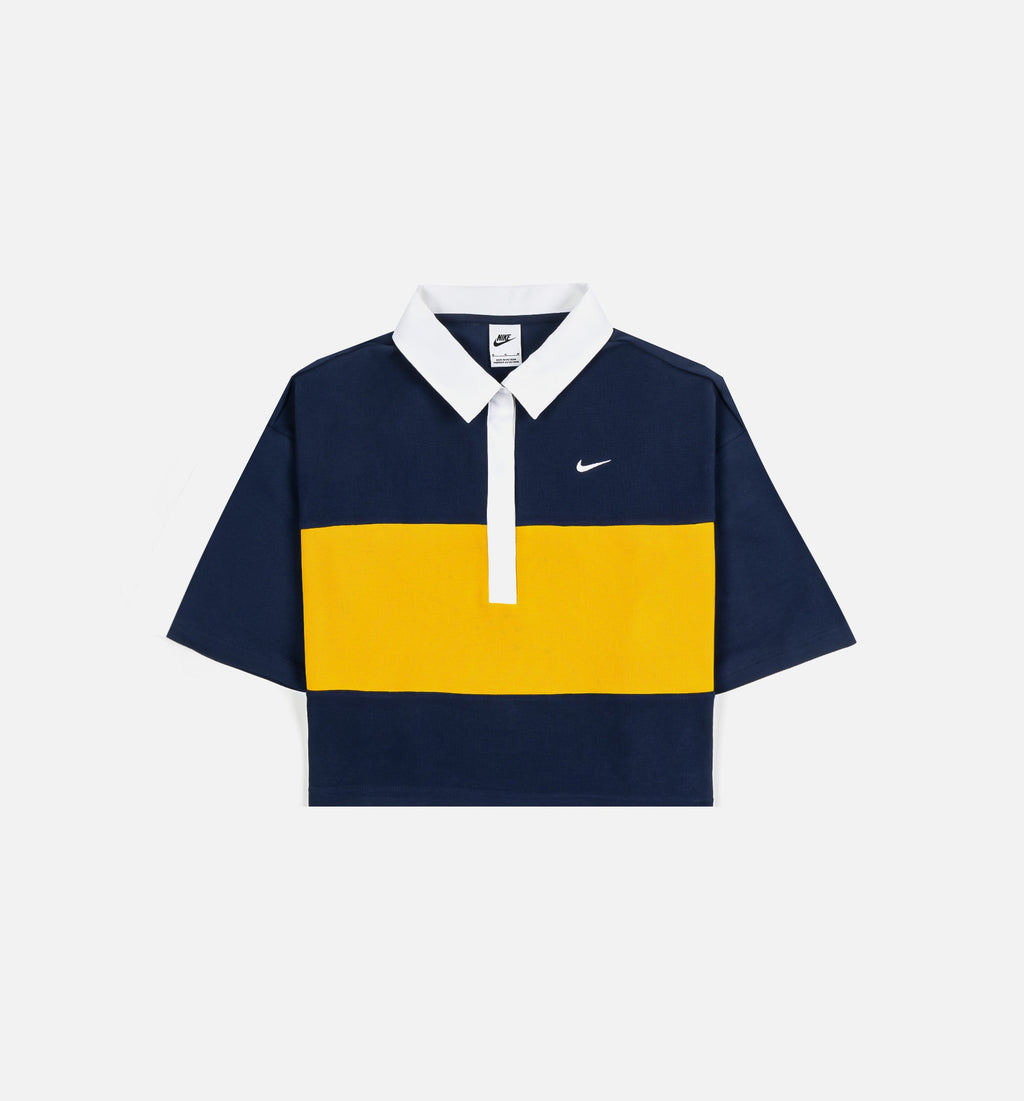 Оригінальна Nsw Oversized Polo Top Womens Short Sleeve Shirt Nike – боковий вид