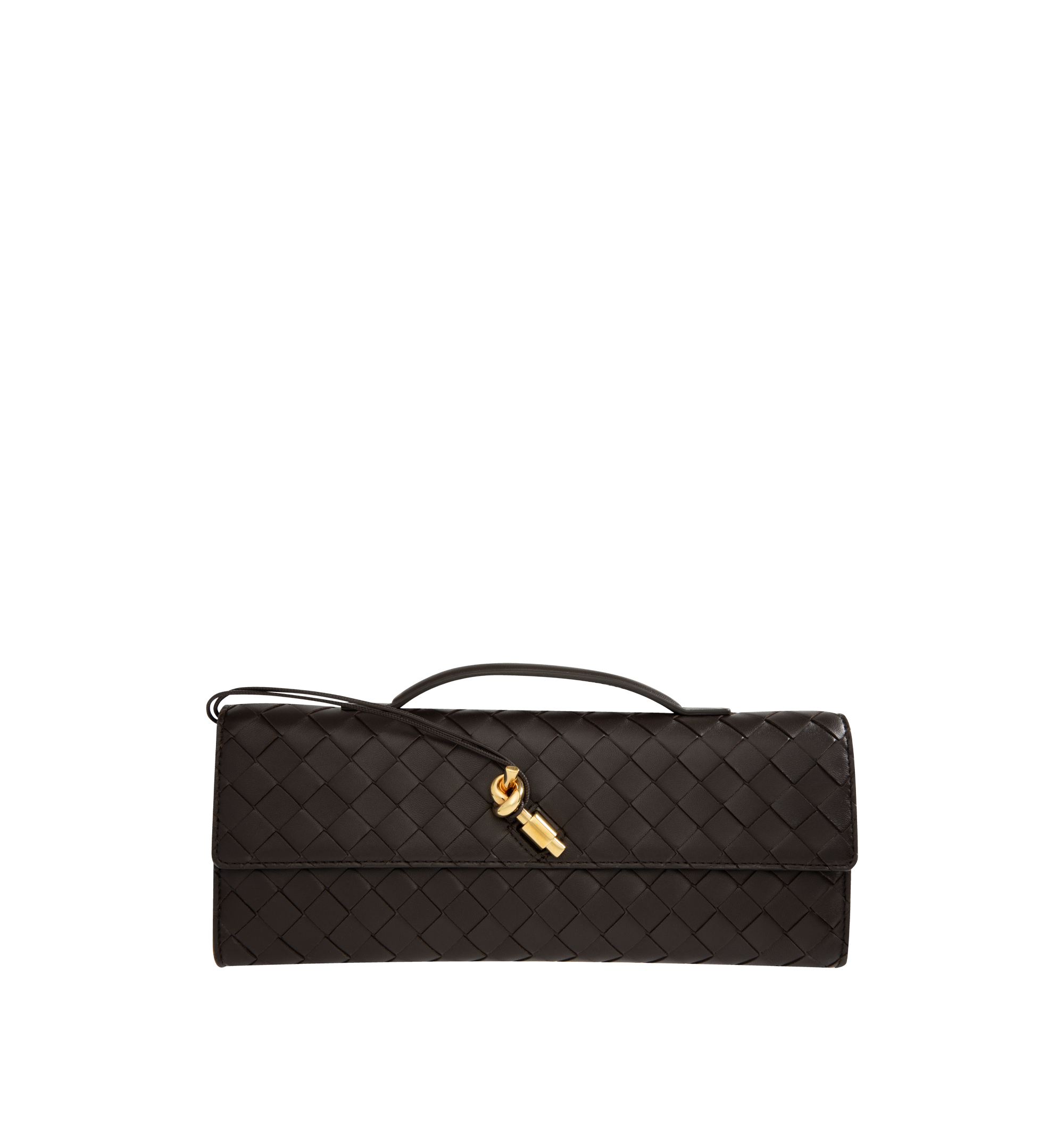 Оригінальна Andiamo Clutch Bottega veneta – боковий вид