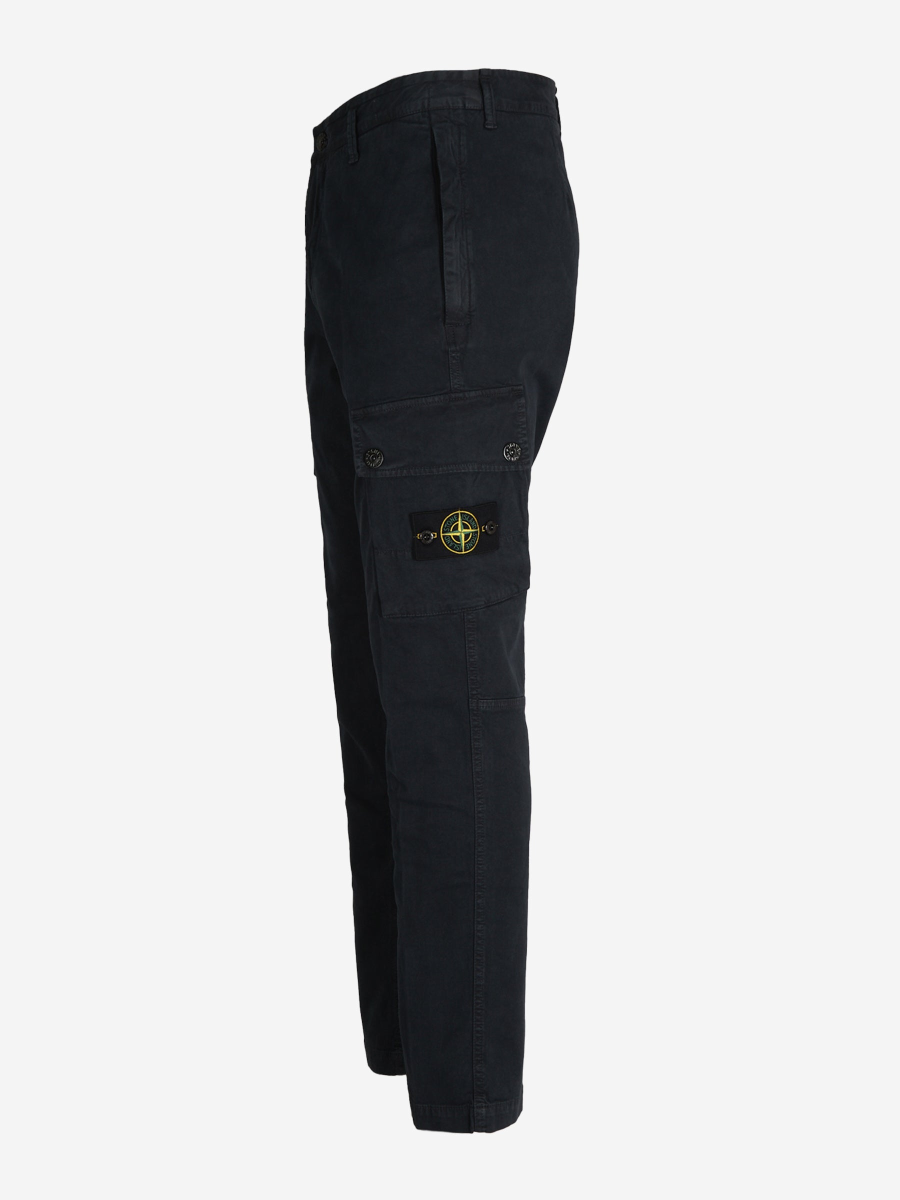 Cotton Cargo Trousers Stone island оригінал – Купити в Україні – вид ззаду