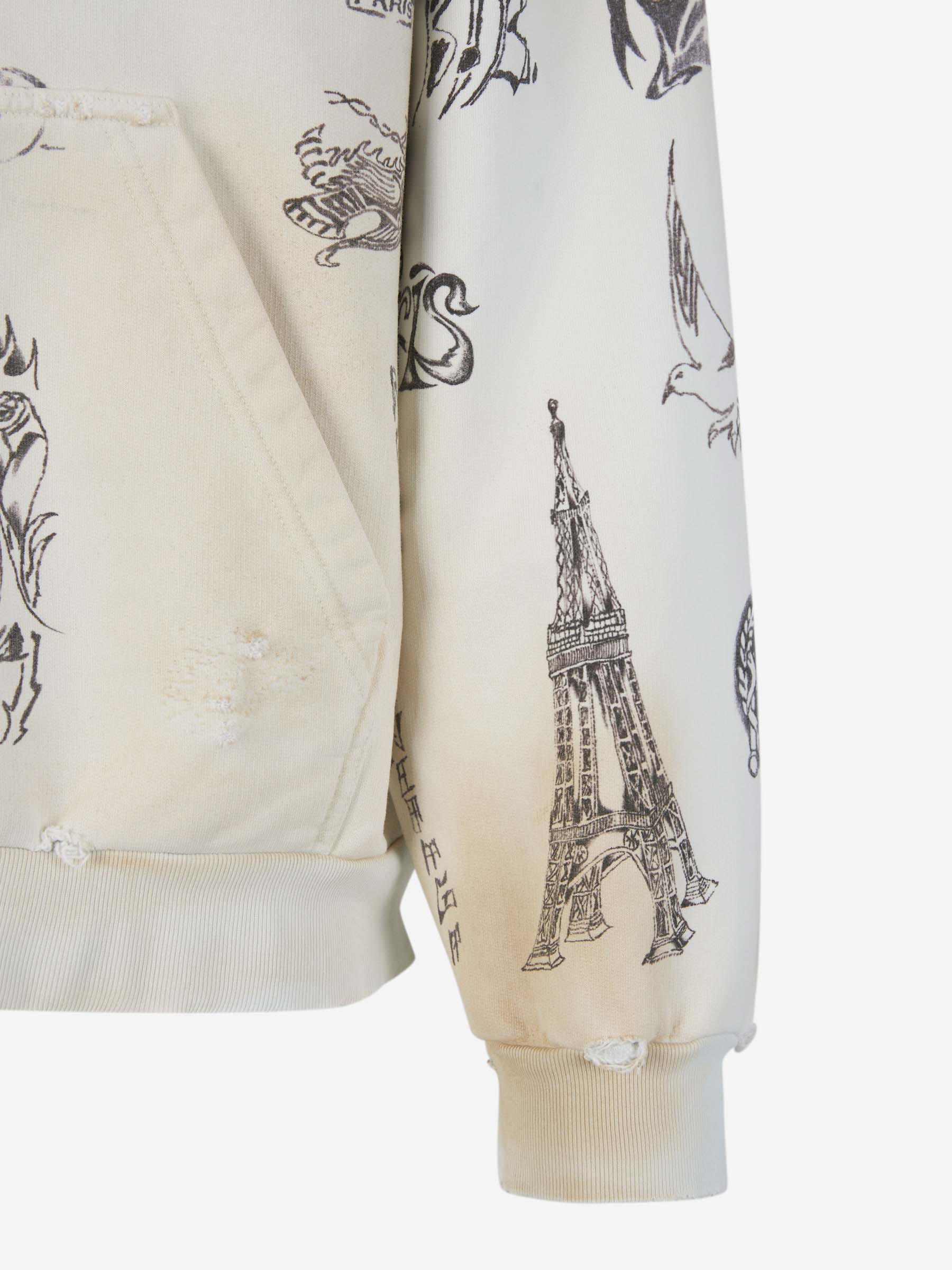 Tat Medium Fit Sweatshirt Balenciaga – Гарантія оригінальності – збільшений вид