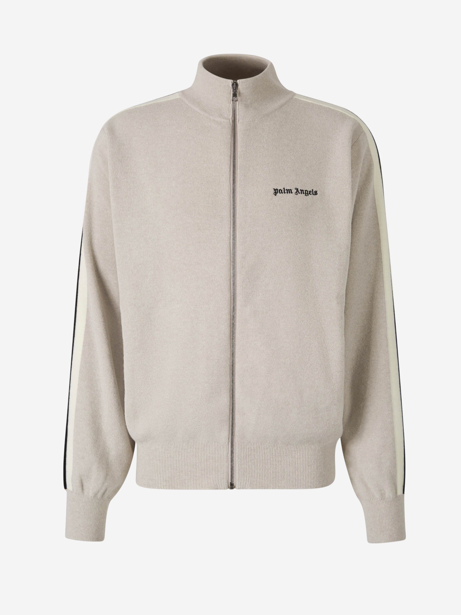 Logo Knitted Jacket Palm angels – Гарантія оригінальності – боковий вид