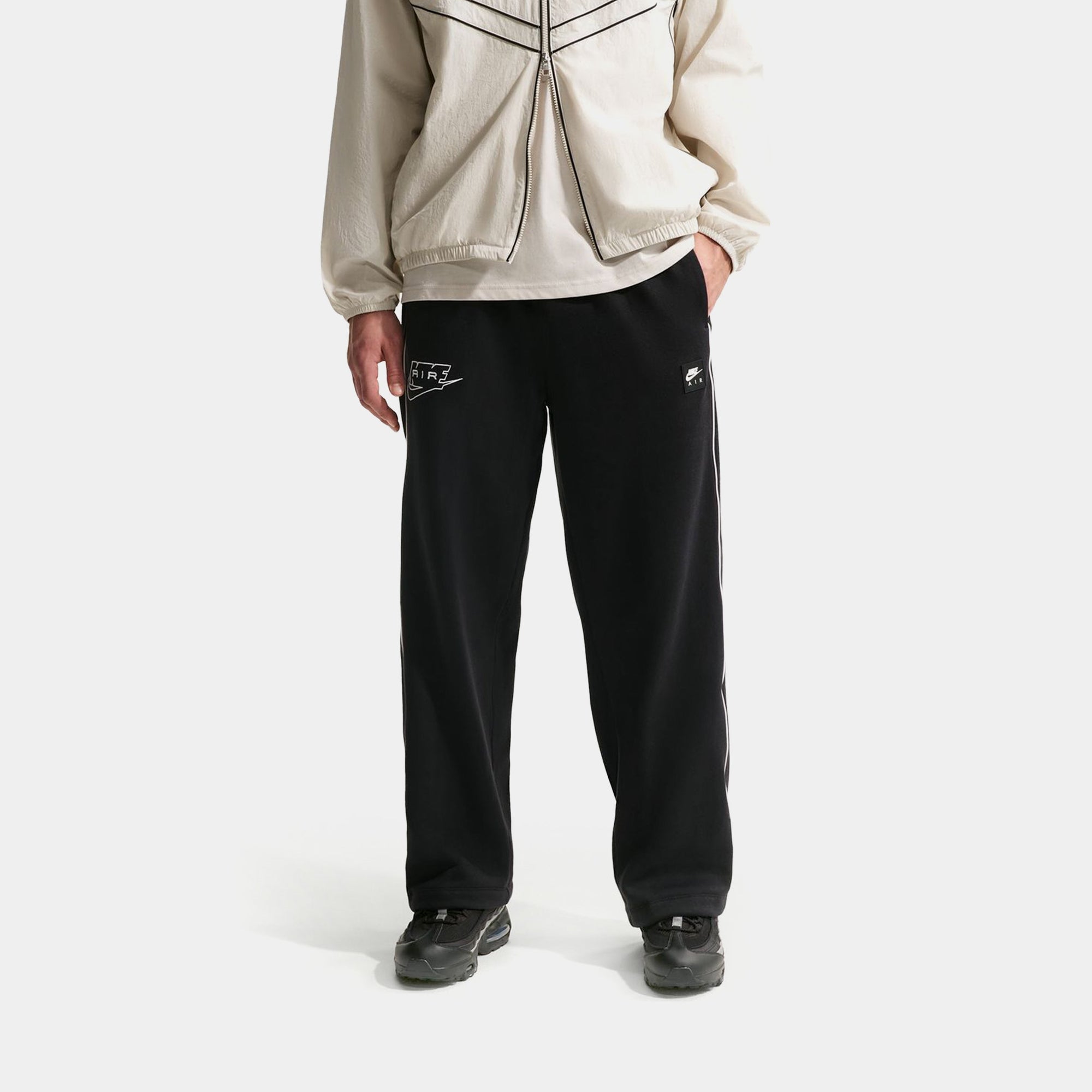 Оригінальна Air Open Hem Fleece Mens Pants Nike – боковий вид