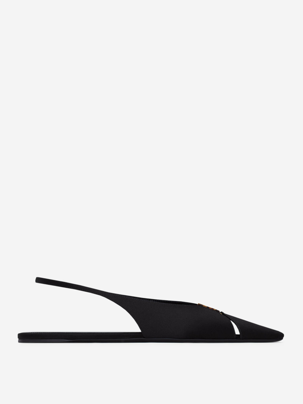 Babylone Silk Slingbacks Saint laurent оригінал – Купити в Україні – боковий вид
