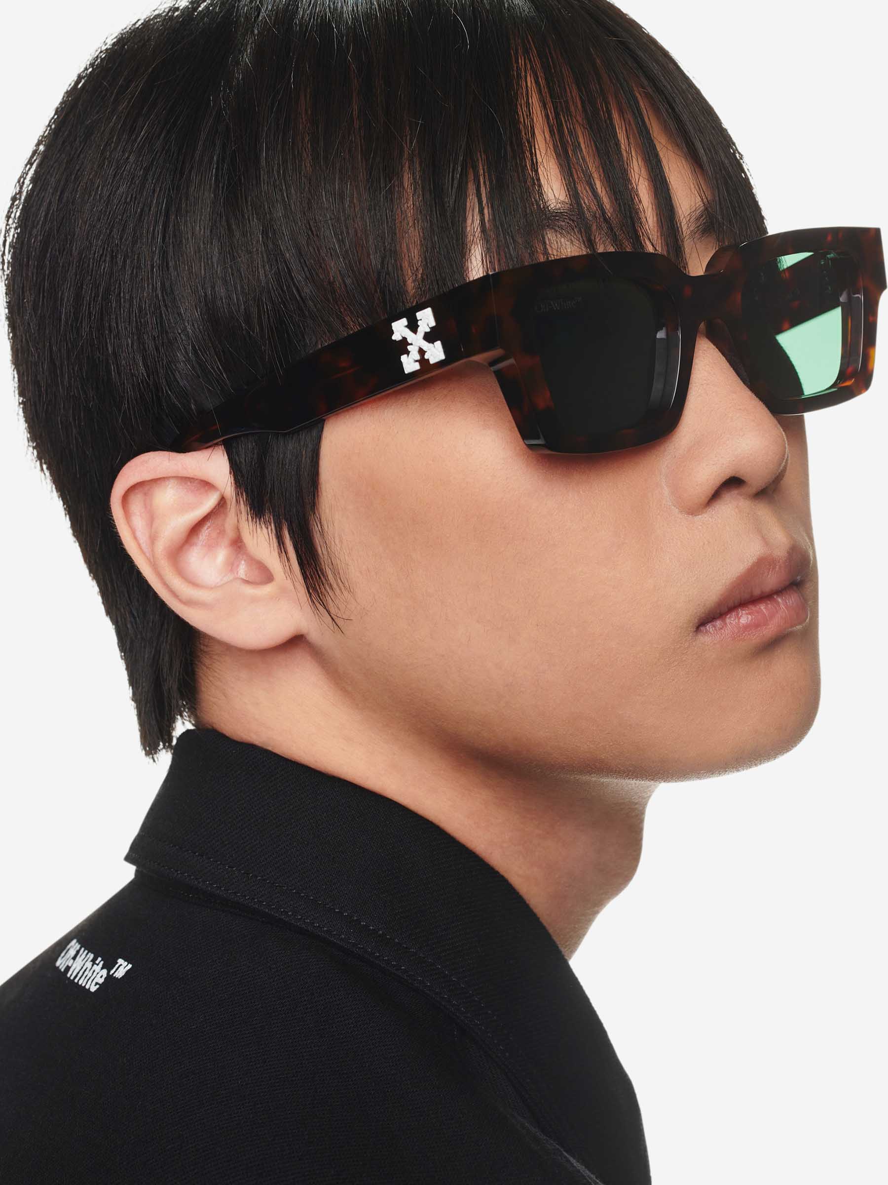 Virgil Rectangular Sunglasses Off-white оригінал – Купити в Україні – вид ззаду
