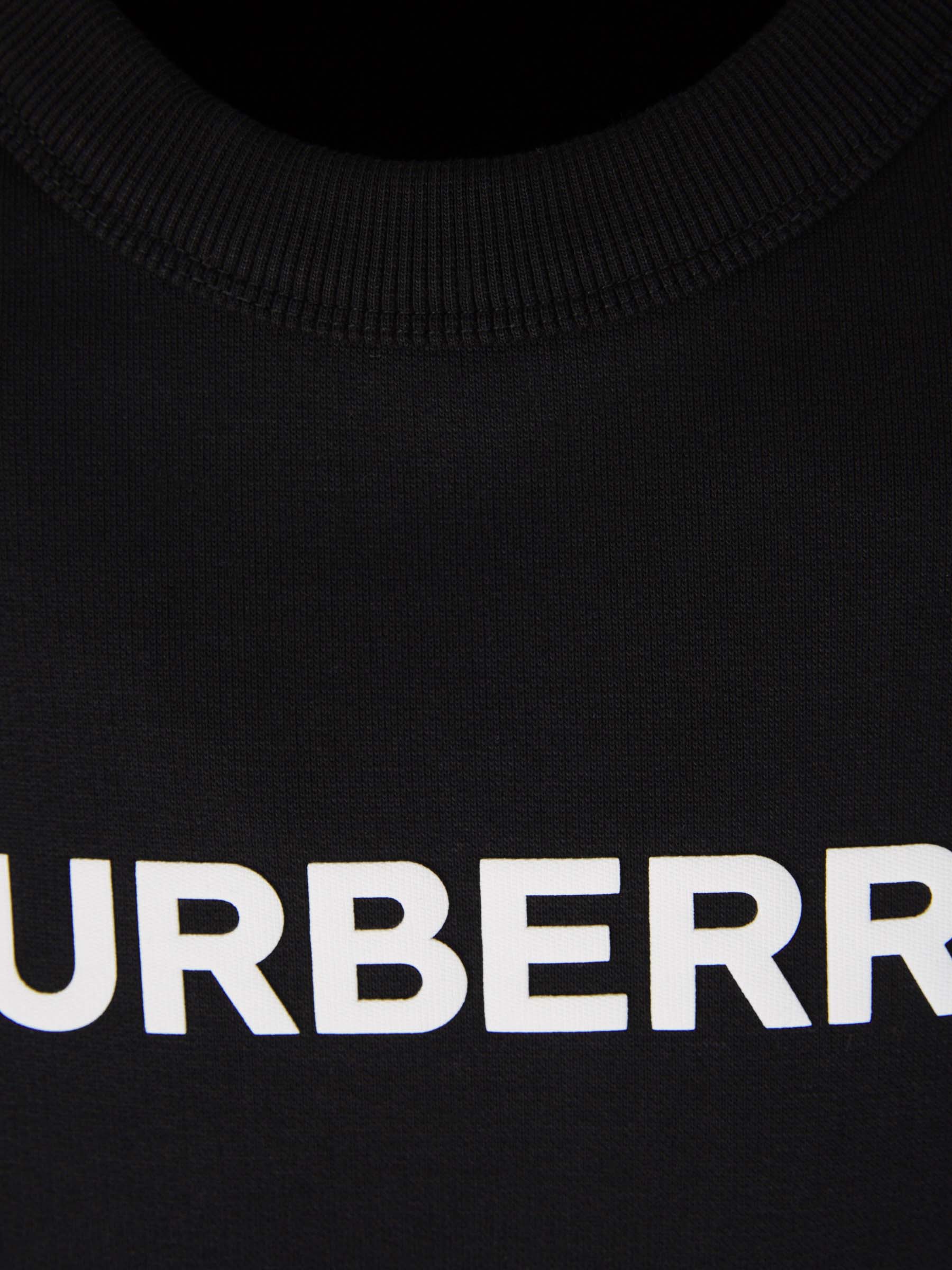 Cotton Crewneck Sweatshirt Burberry – Гарантія оригінальності – детальний вид