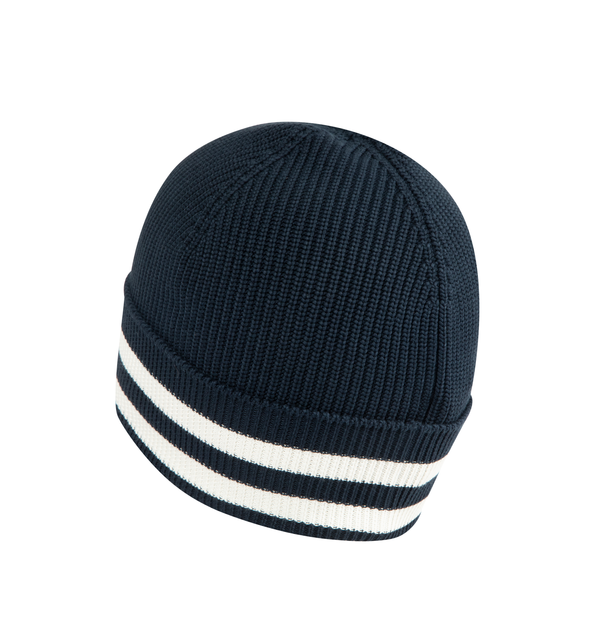 Оригінальна Stripe Beanie Moncler – вид ззаду