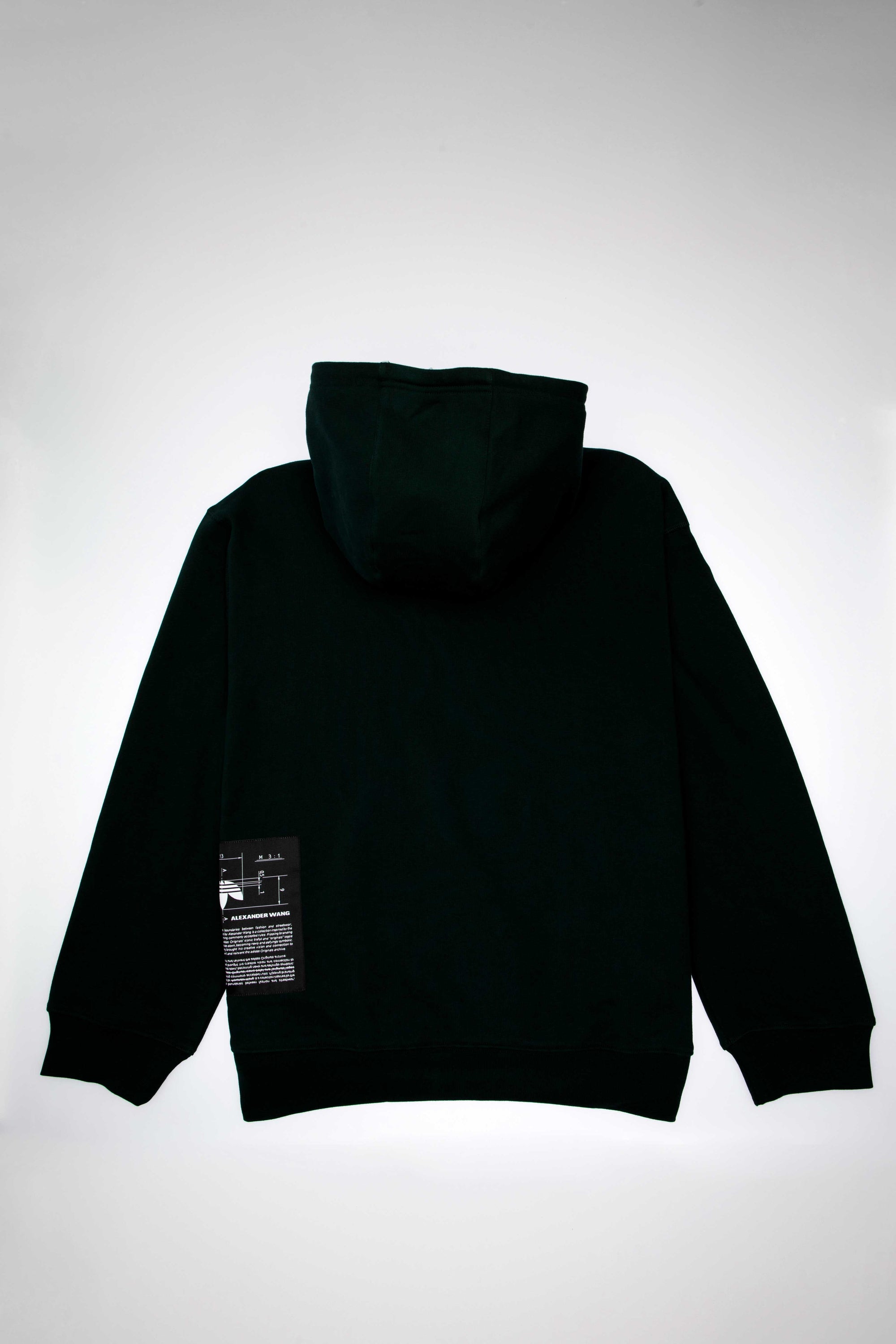 Alexander Wang X Adidas Collection Aw Graphic Mens Hoodie Adidas оригінал – Купити в Україні – вид ззаду - ADIDAS