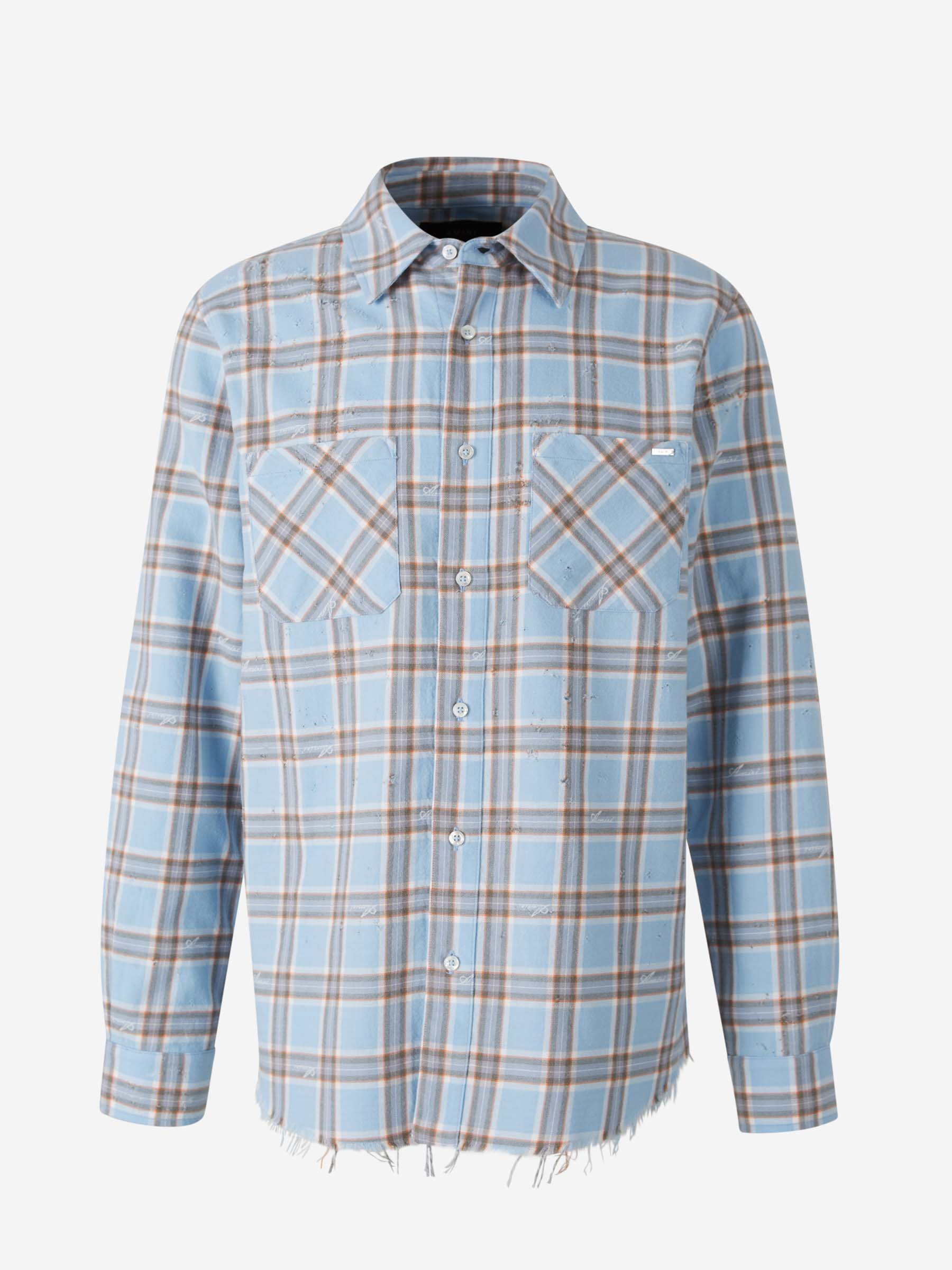 Оригінальна Checkered Shirt Amiri – боковий вид