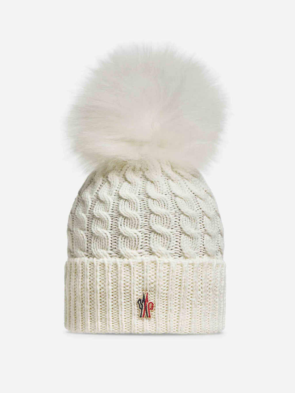Оригінальна Wool Hat With Pompom Moncler – боковий вид