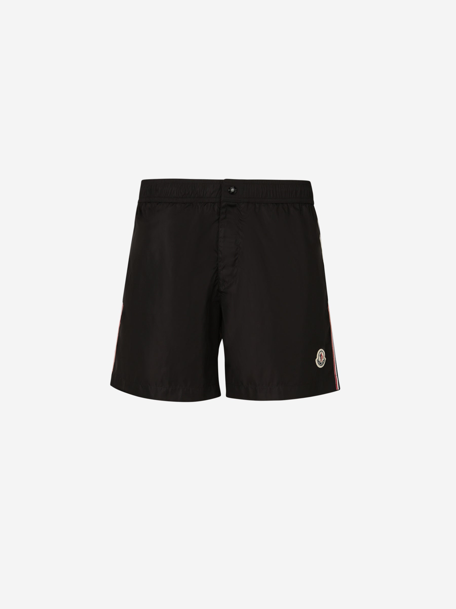 Technical Logo Swim Shorts Moncler – Гарантія оригінальності – боковий вид