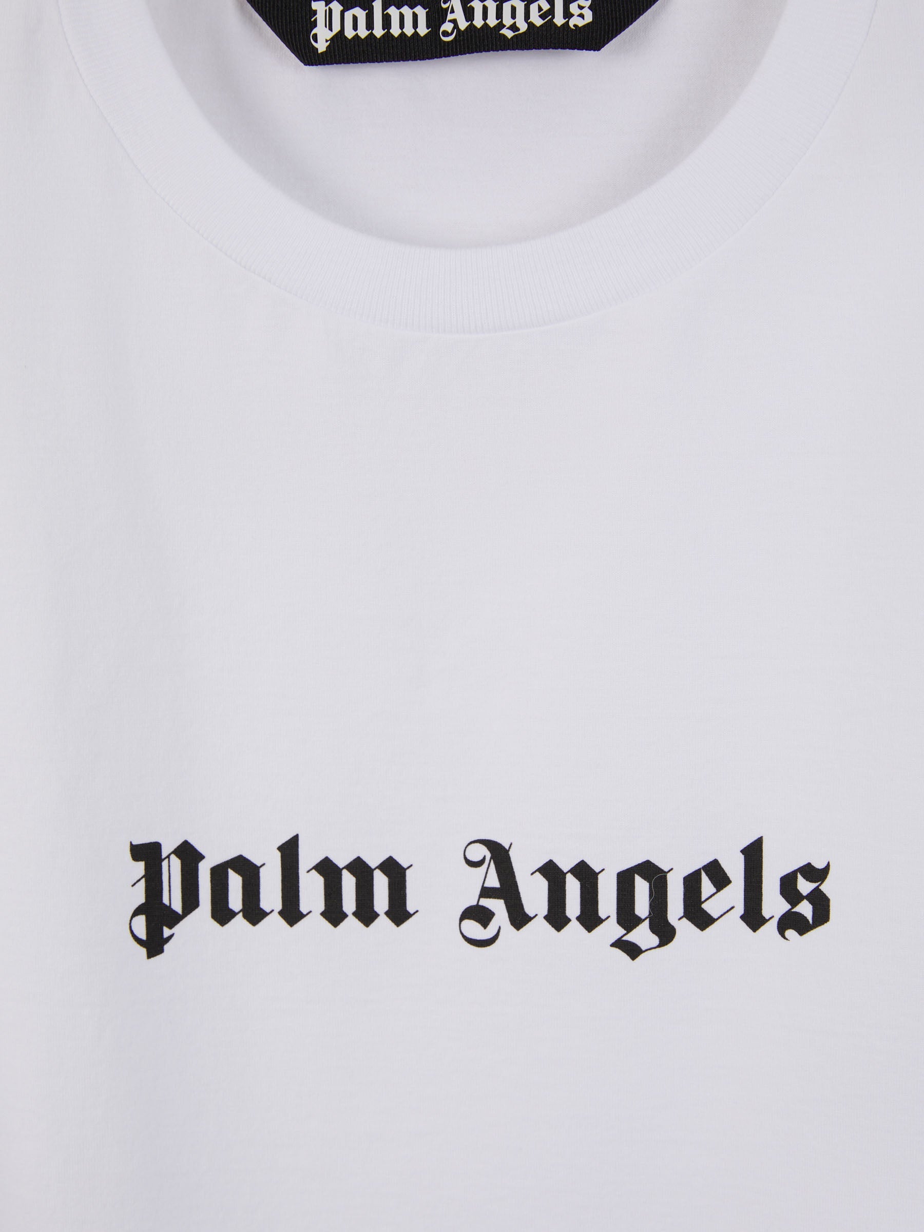 Оригінальна Logo Cotton T-Shirt Palm angels – детальний вид