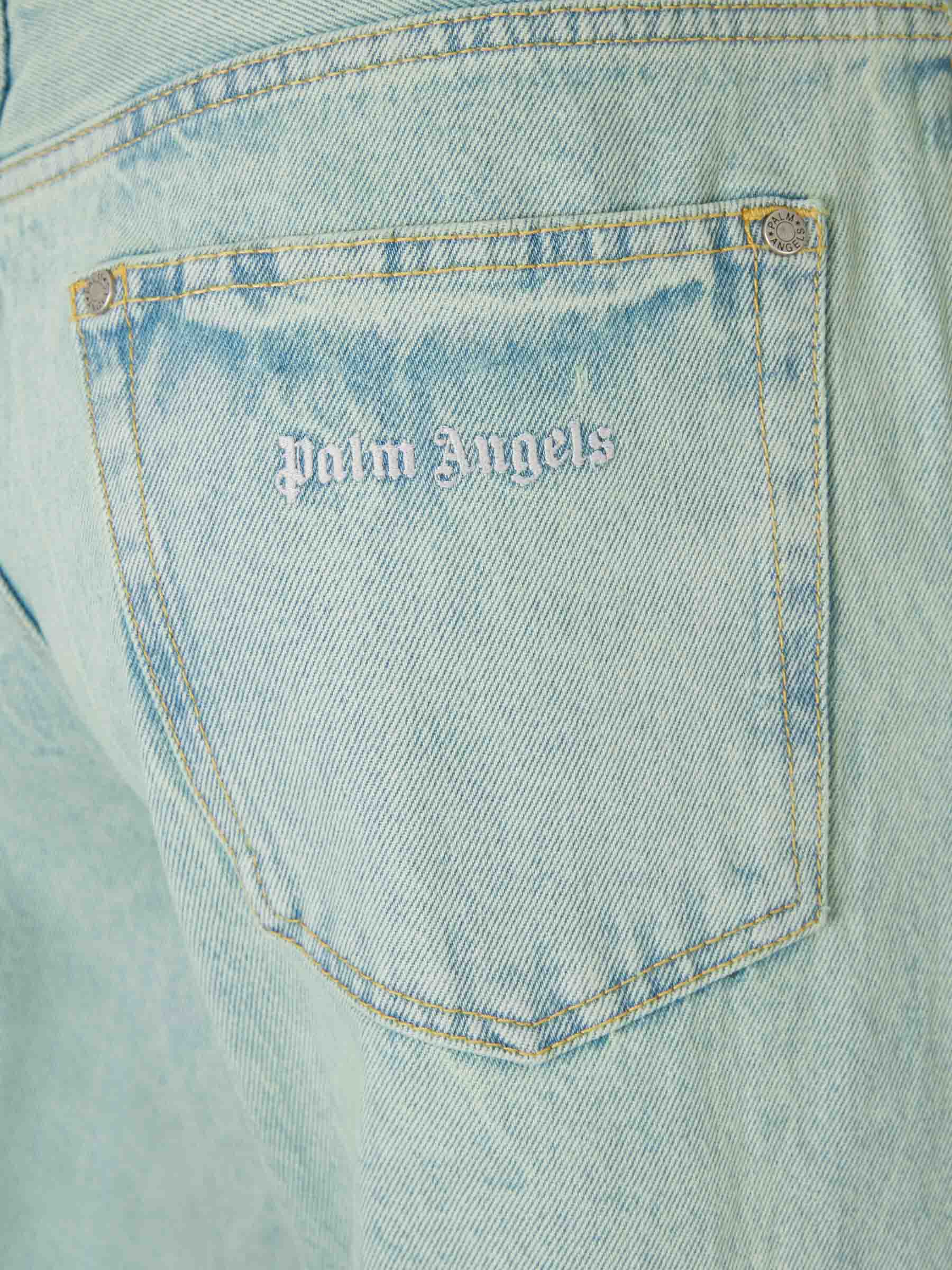 Straight Fit Jeans Palm angels – Гарантія оригінальності – збільшений вид