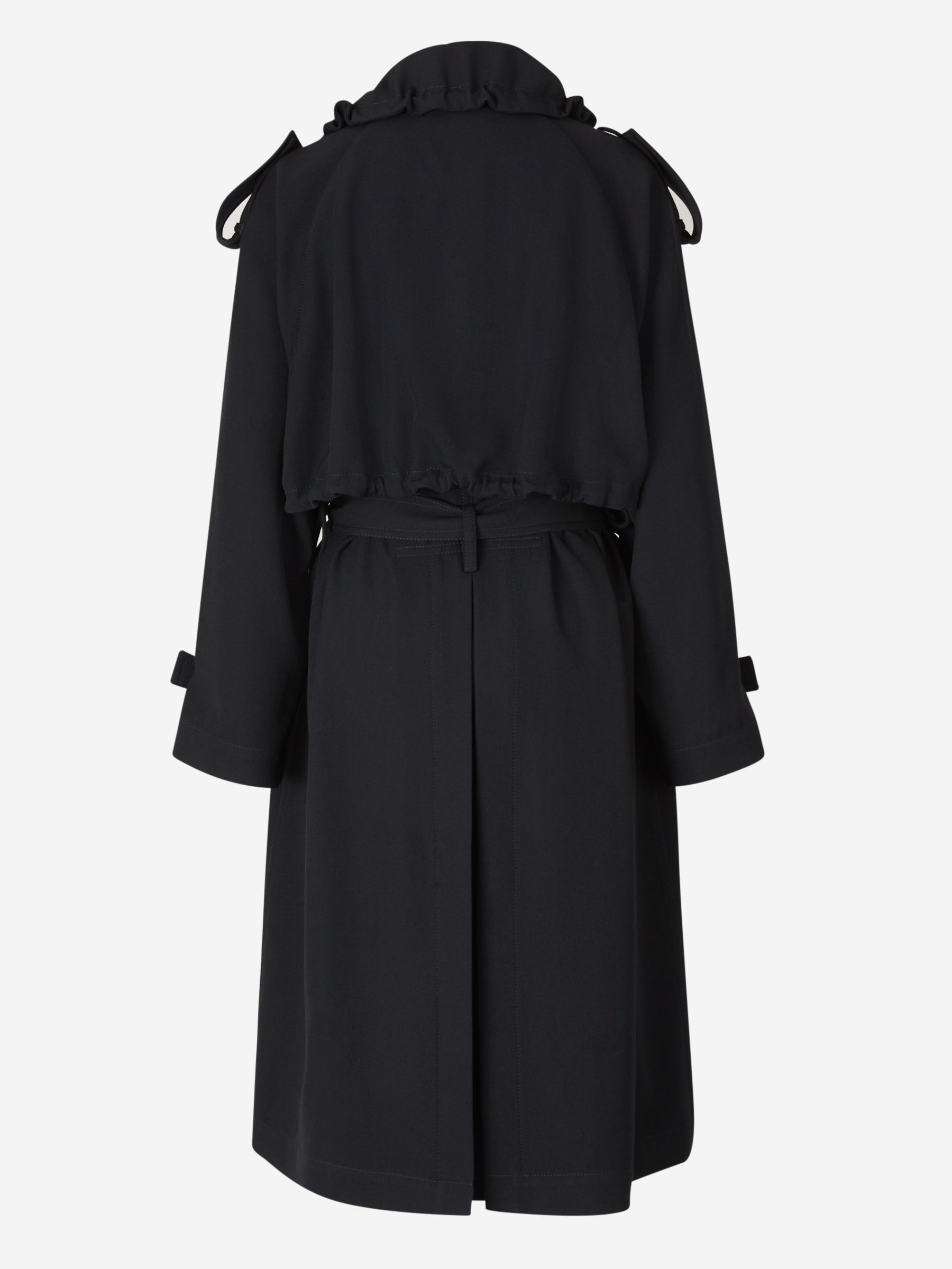 Оригінальна Wool Trench Coat Bottega veneta – детальний вид