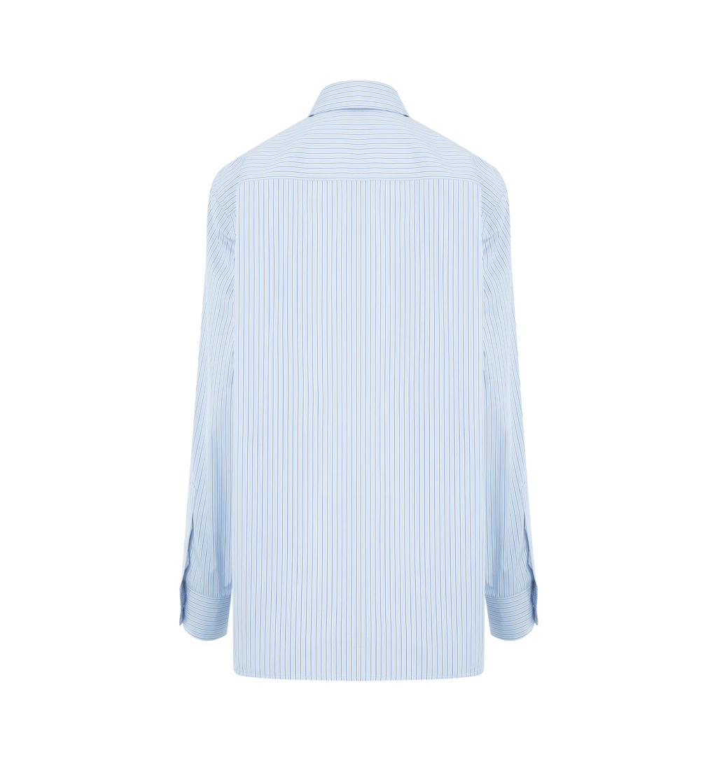 Striped Shirt Saint laurent – Гарантія оригінальності – вид ззаду