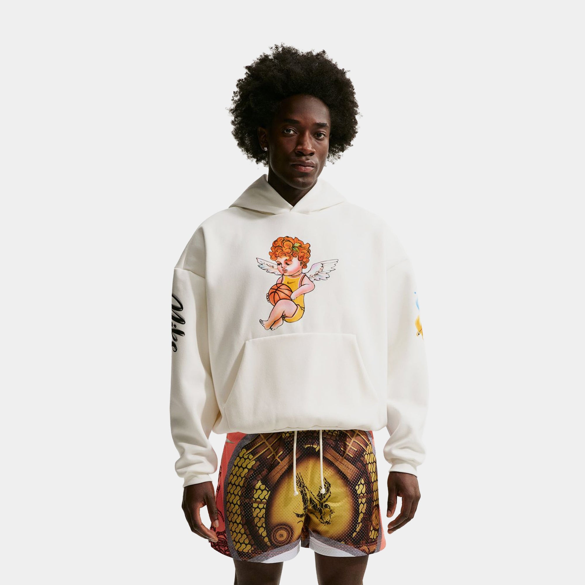 Standard Issue Therma Fit Pullover Mens Hoodie Nike оригінал – Купити в Україні – боковий вид - NIKE